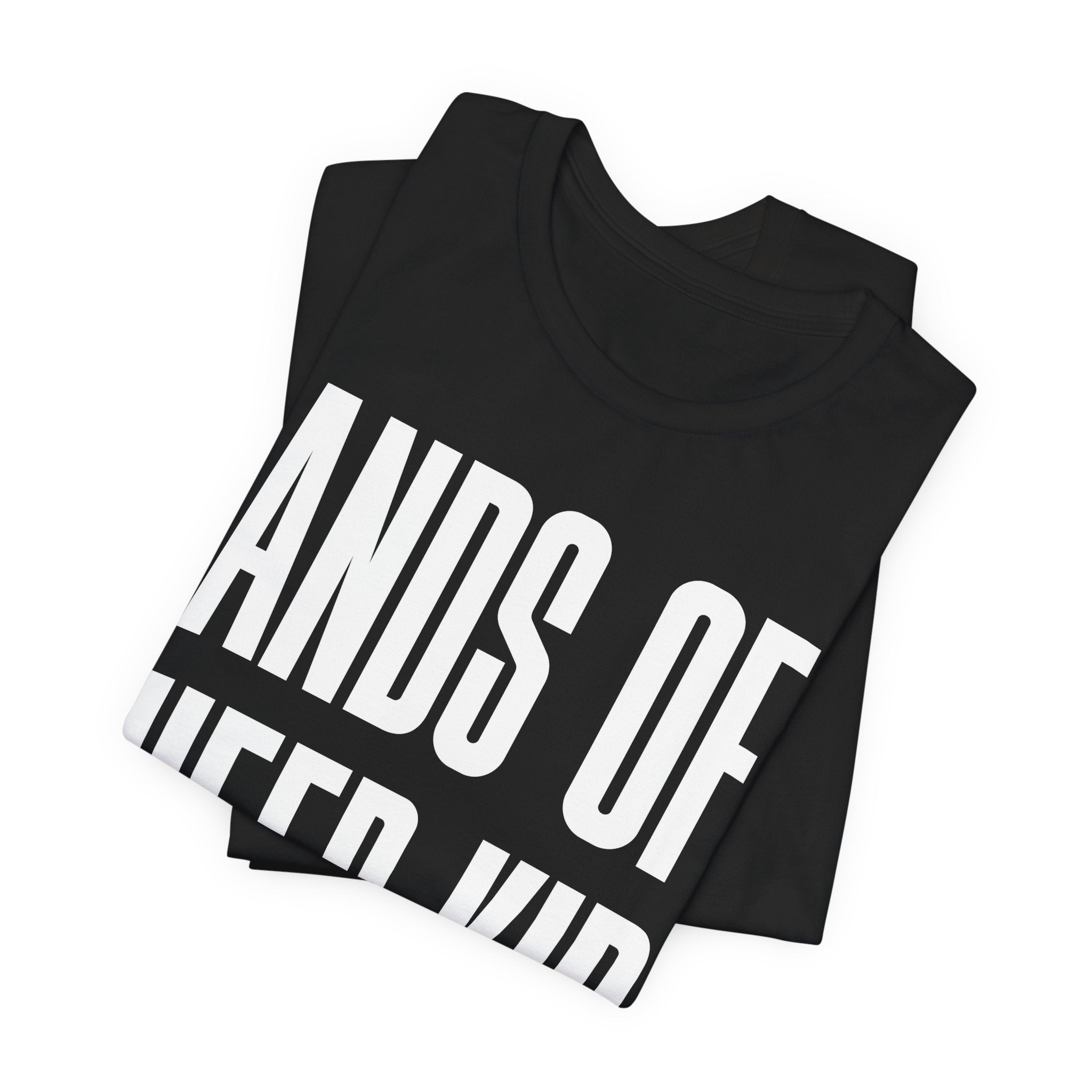 Hands Off Queer Kids T-Shirt | LGBTQ+ Ally Protest Tee | Protect Queer & Trans Kids Graphic Shirt