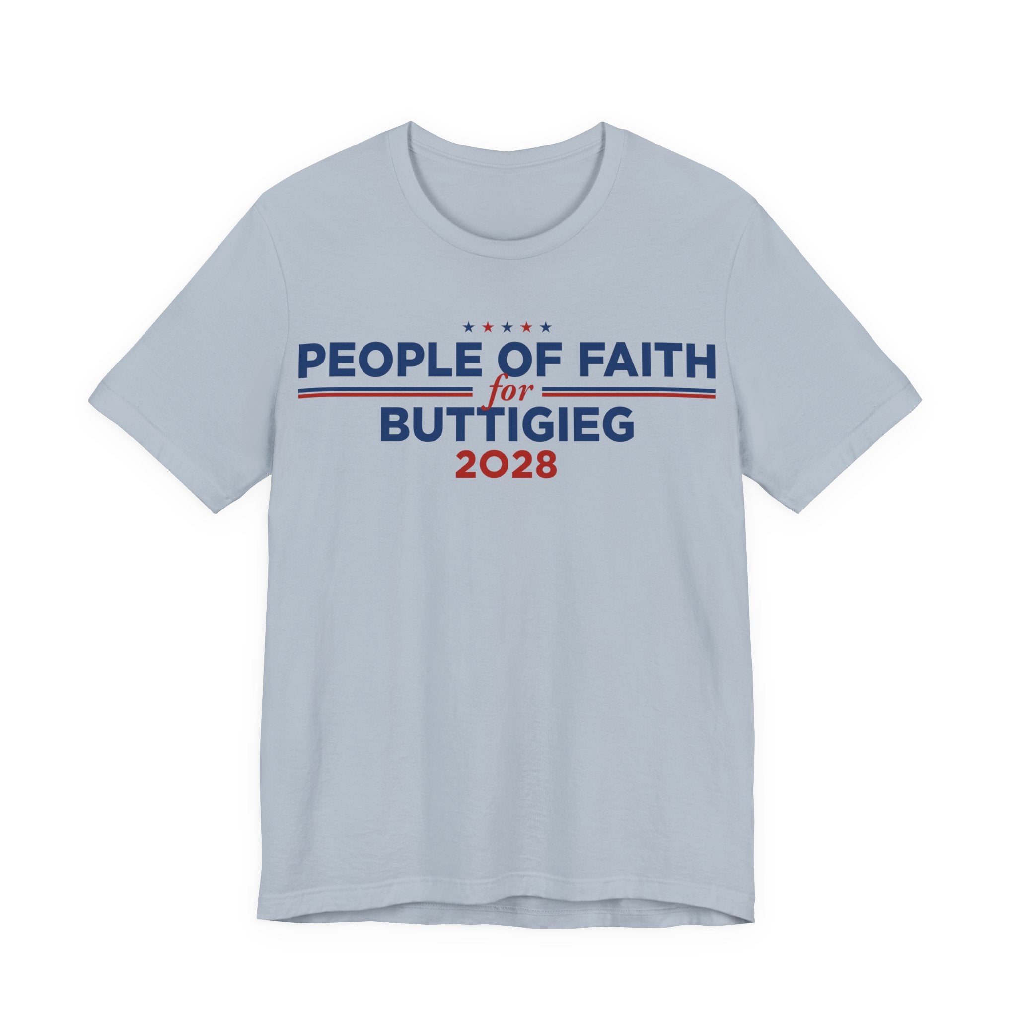 People of Faith for Pete Buttigieg for President Campaign T-Shirt 2028