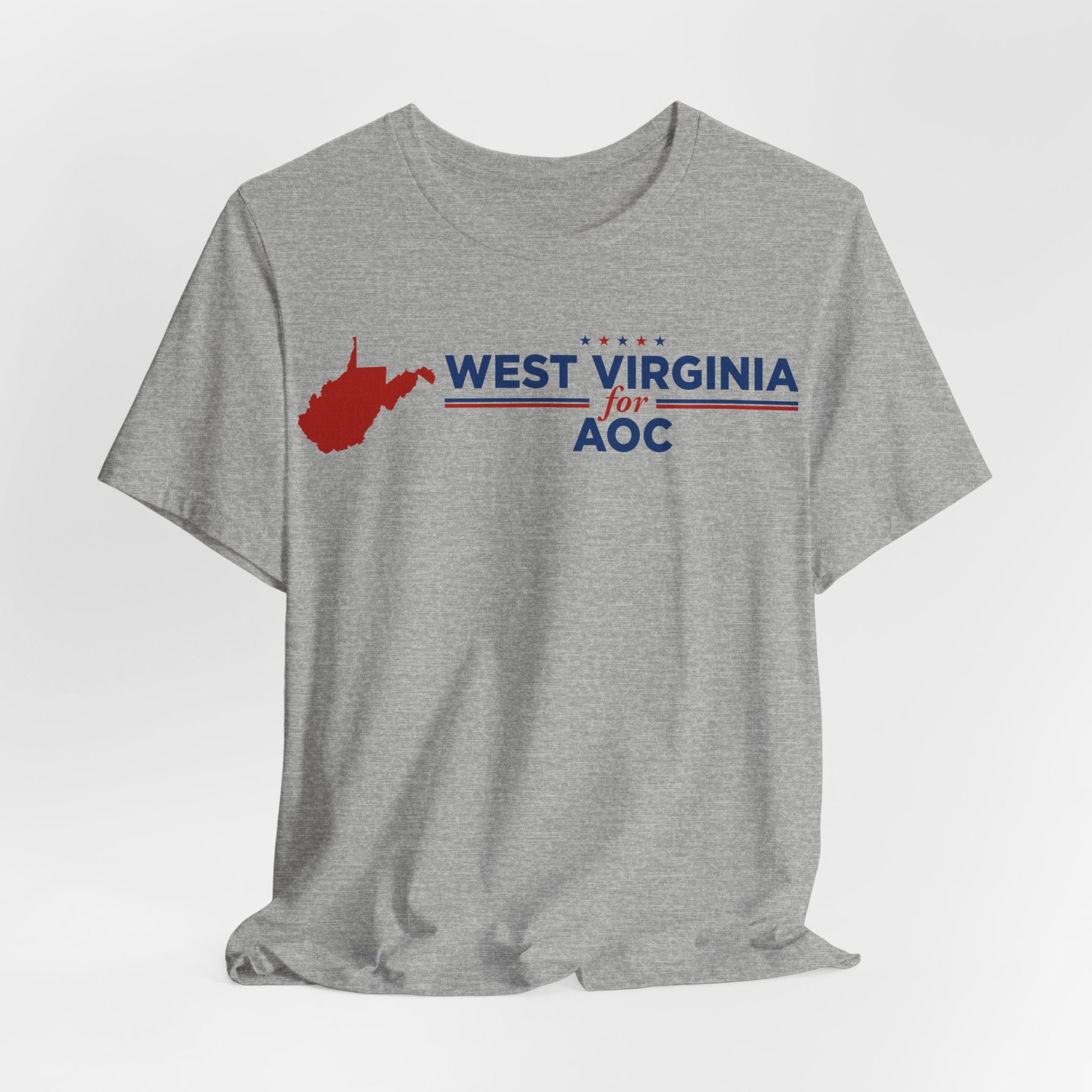 West Virginia for AOC for President Campaign T-Shirt 2028