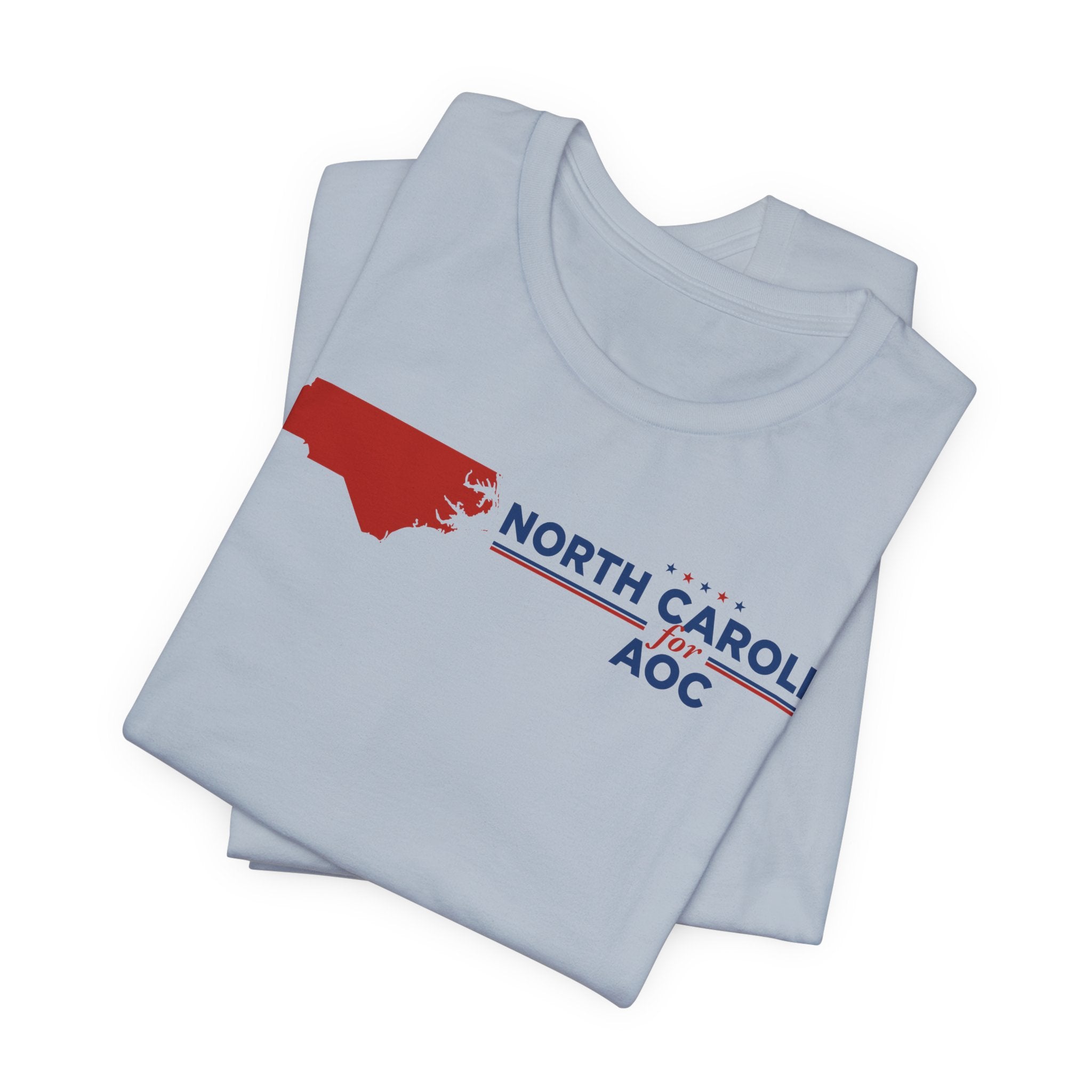 North Carolina for AOC for President Campaign T-Shirt 2028