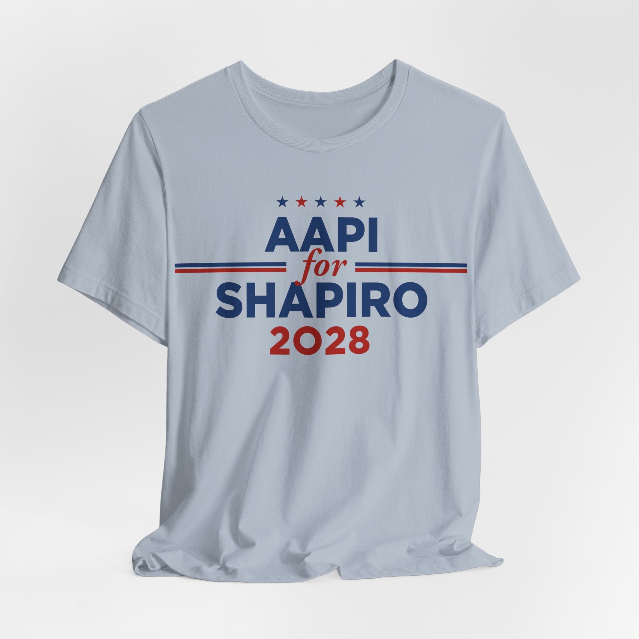 AAPI Asian American and Pacific Islander for Josh Shapiro Campaign T-Shirt for President 2028