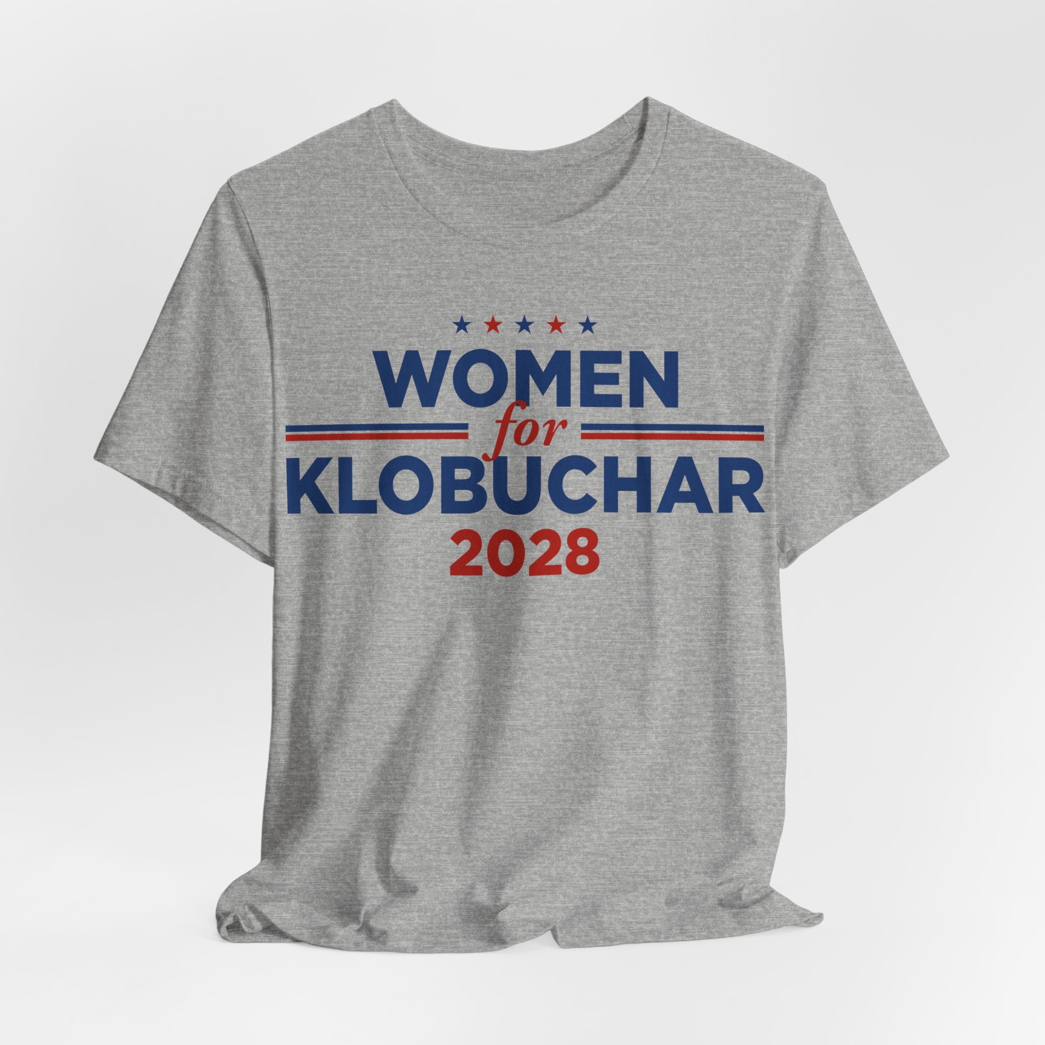 Women for Amy Klobuchar for President Campaign T-Shirt 2028