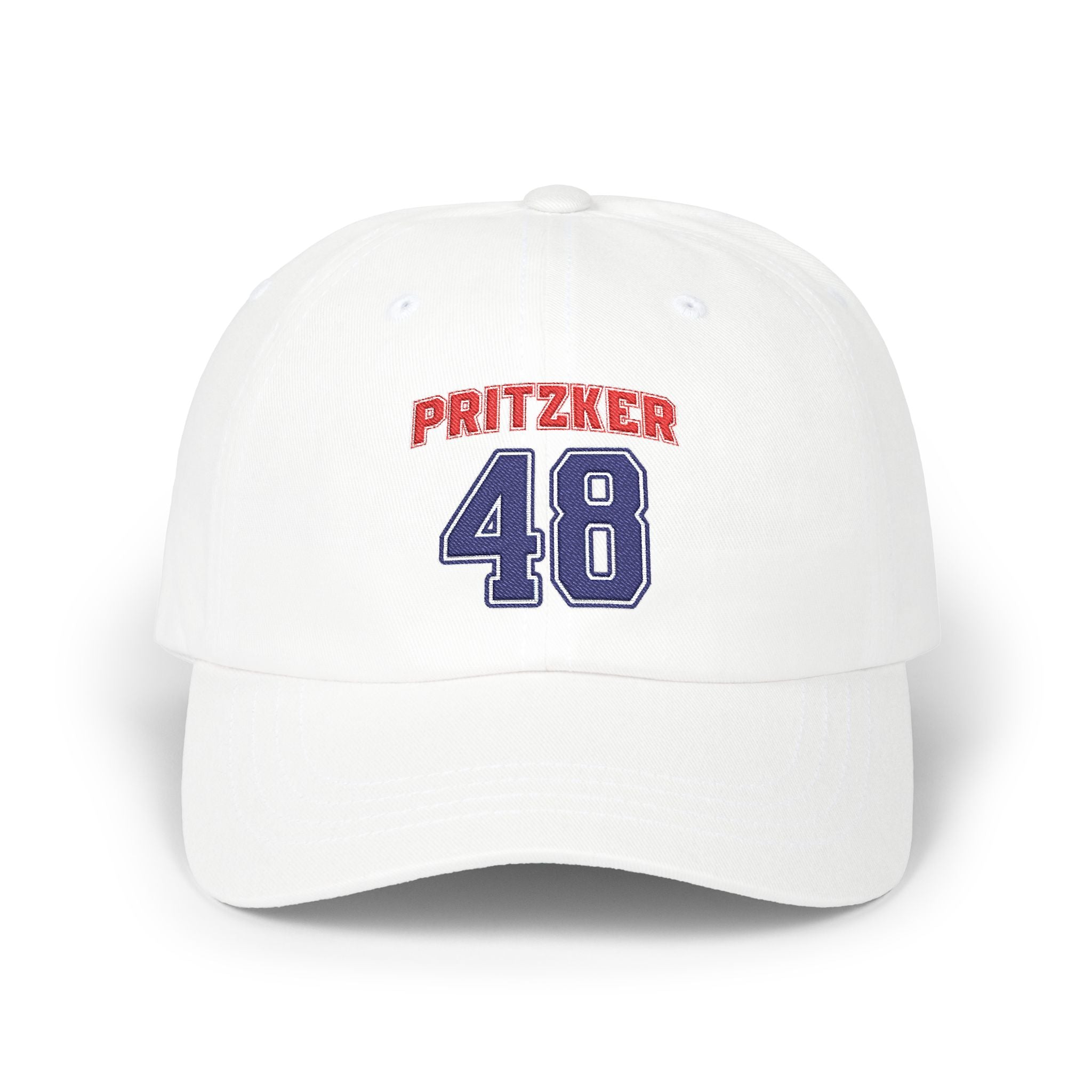Team Pritzker for 48th President Embroidered Vintage Dad Hat