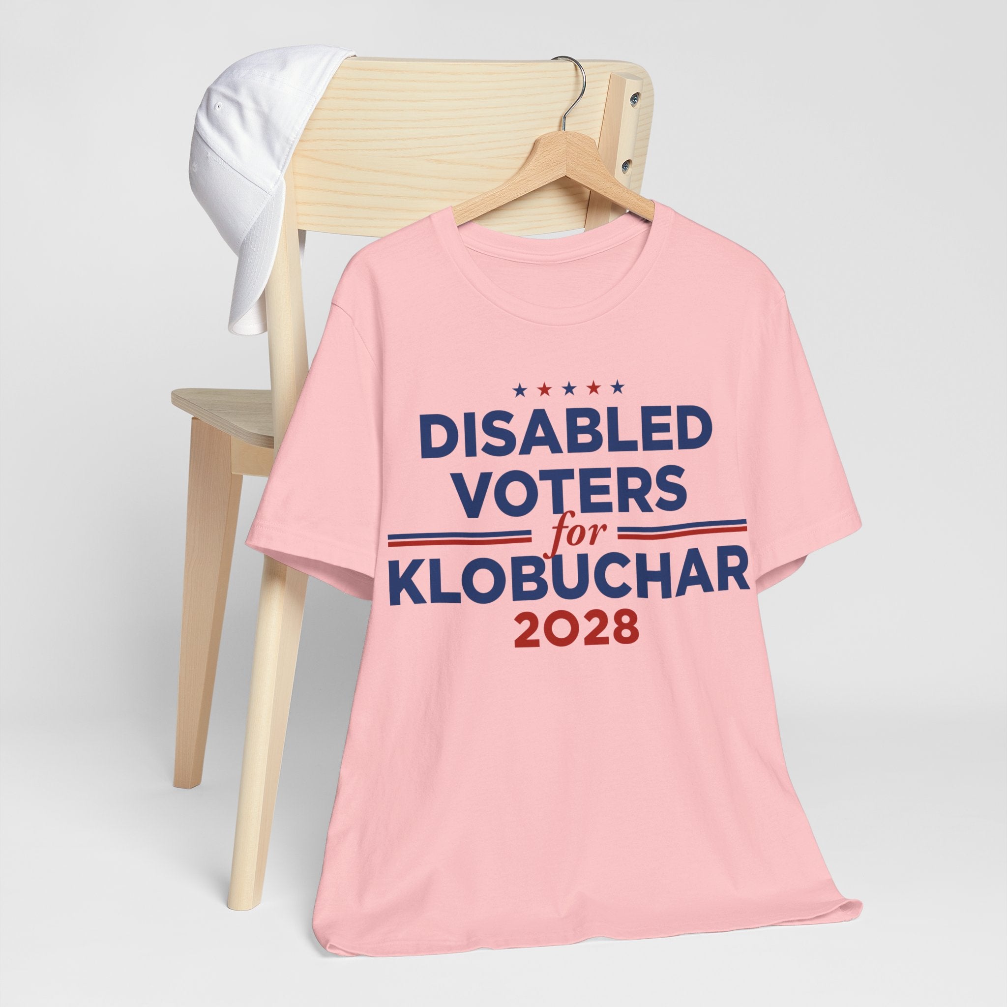 Disabled Voters for Amy Klobuchar for President Campaign T-Shirt 2028