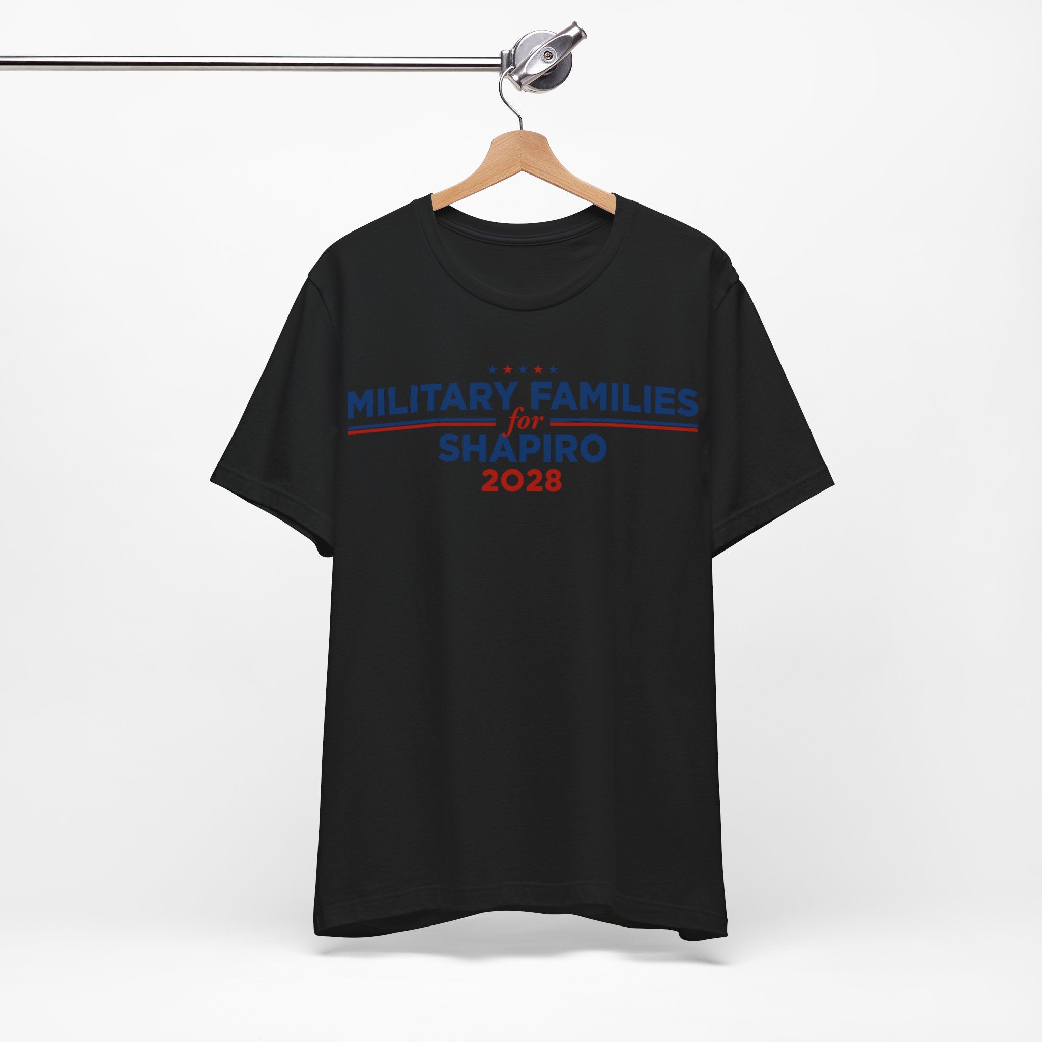 Military Families for Josh Shapiro for President Campaign T-Shirt 2028