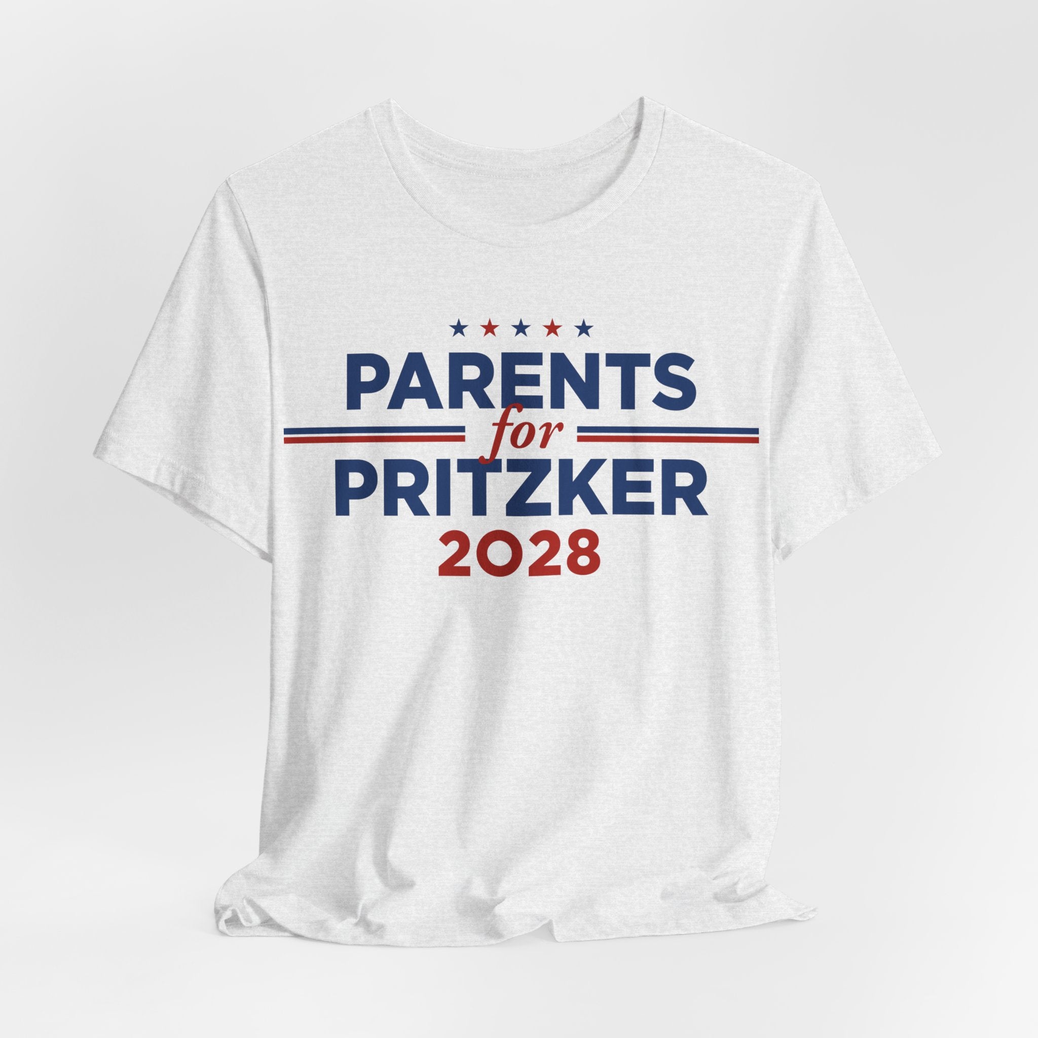 Parents for J.B. Pritzker for President Campaign T-Shirt 2028