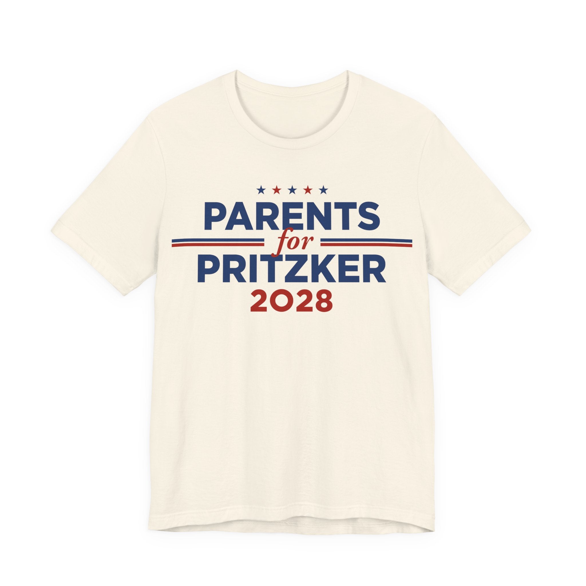 Parents for J.B. Pritzker for President Campaign T-Shirt 2028