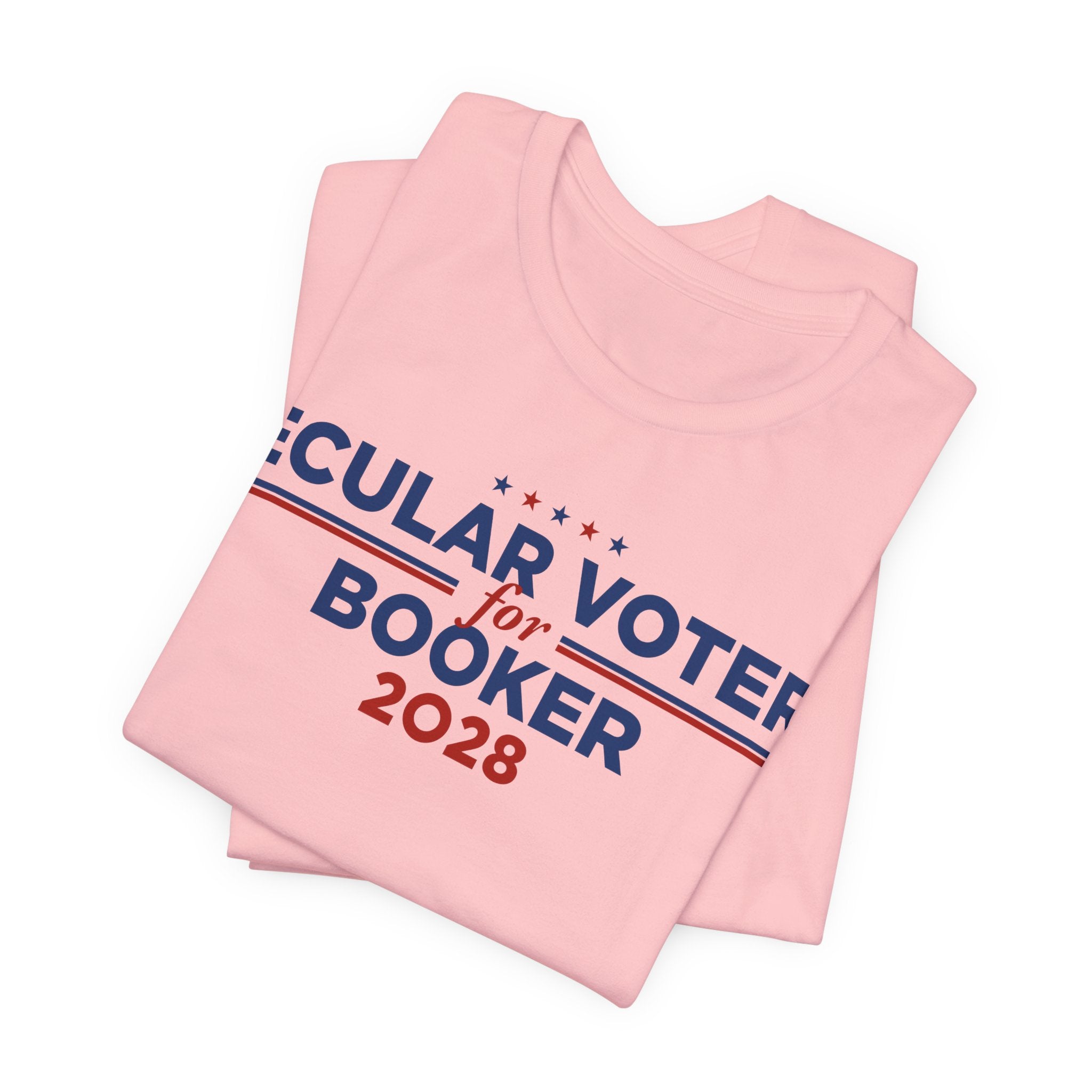 Secular Voters for Cory Booker for President Campaign T-Shirt 2028
