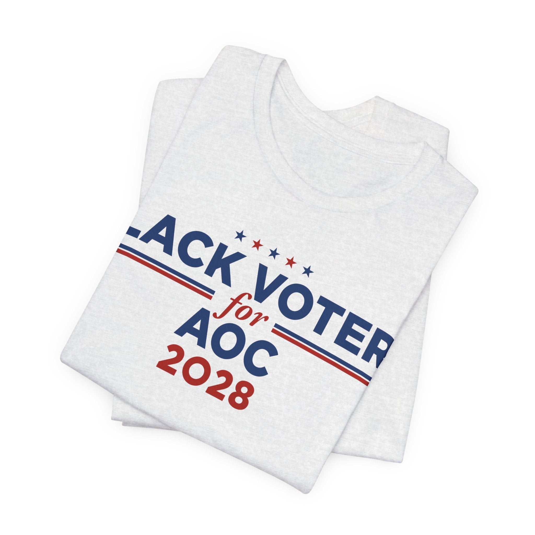 Black Voters for AOC Campaign T-Shirt for President 2028
