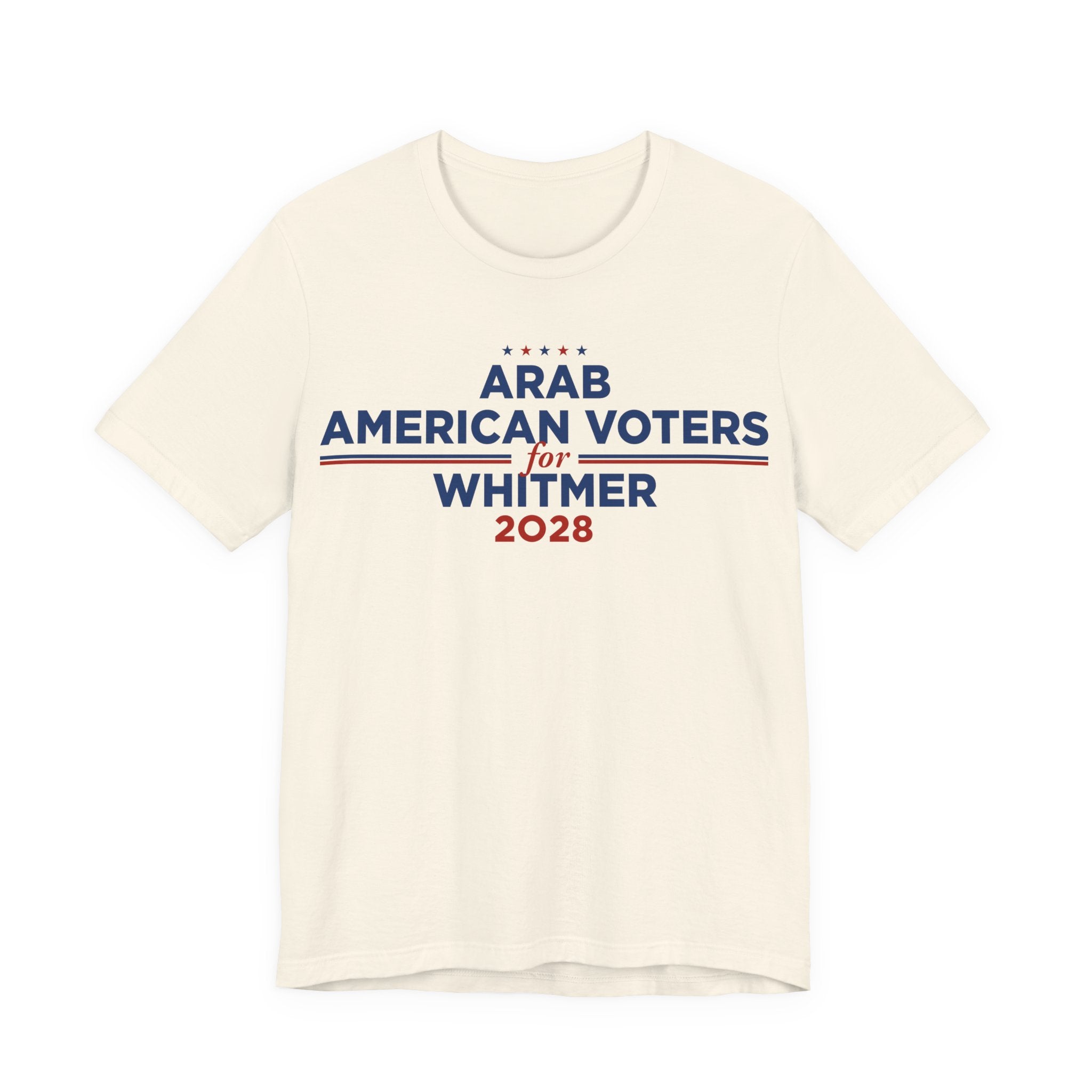 Arab American Voters for Gretchen Whitmer for President Campaign T-Shirt 2028