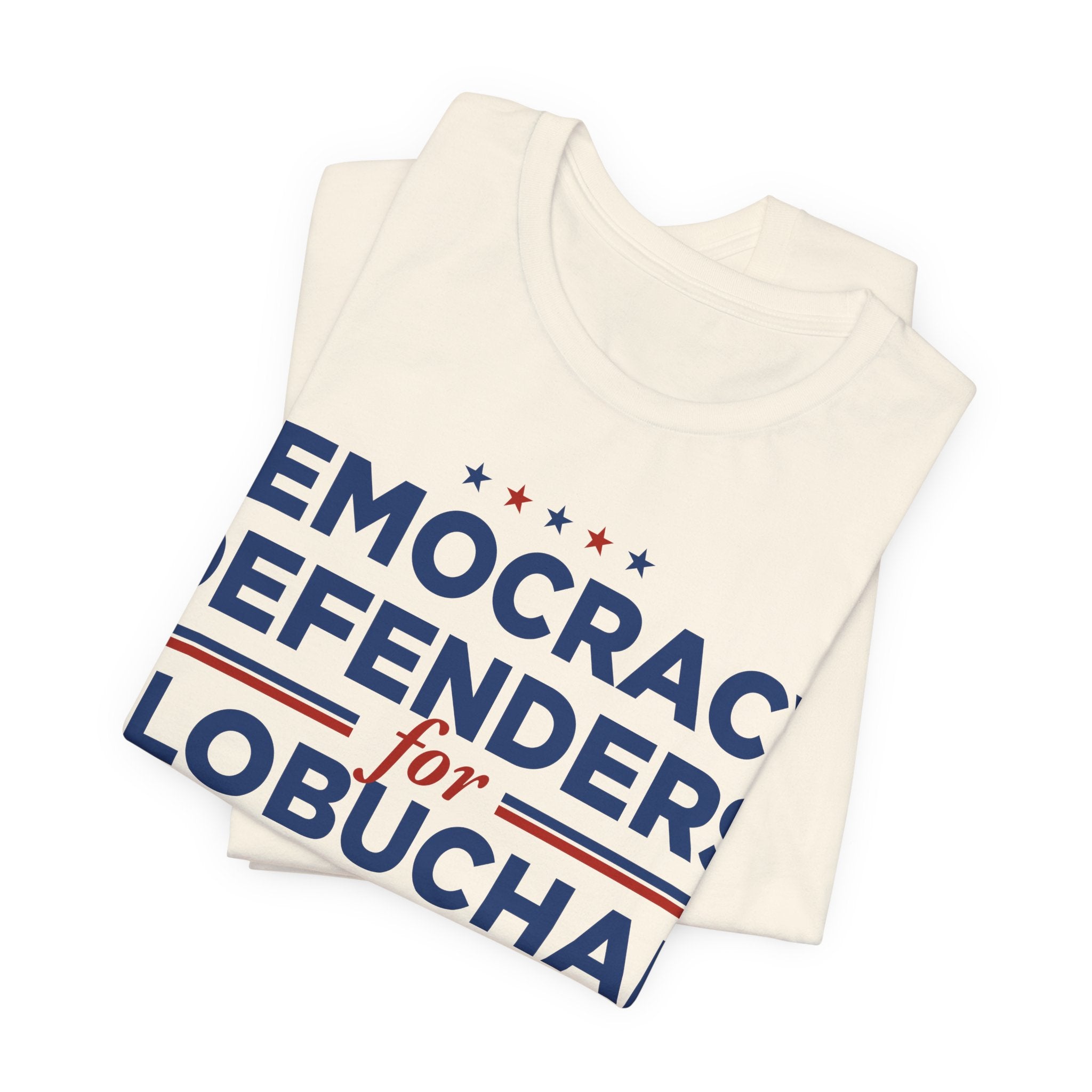 Democracy Defenders for Klobuchar 2028 T-Shirt | Bella+Canvas 3001 Political Graphic Tee