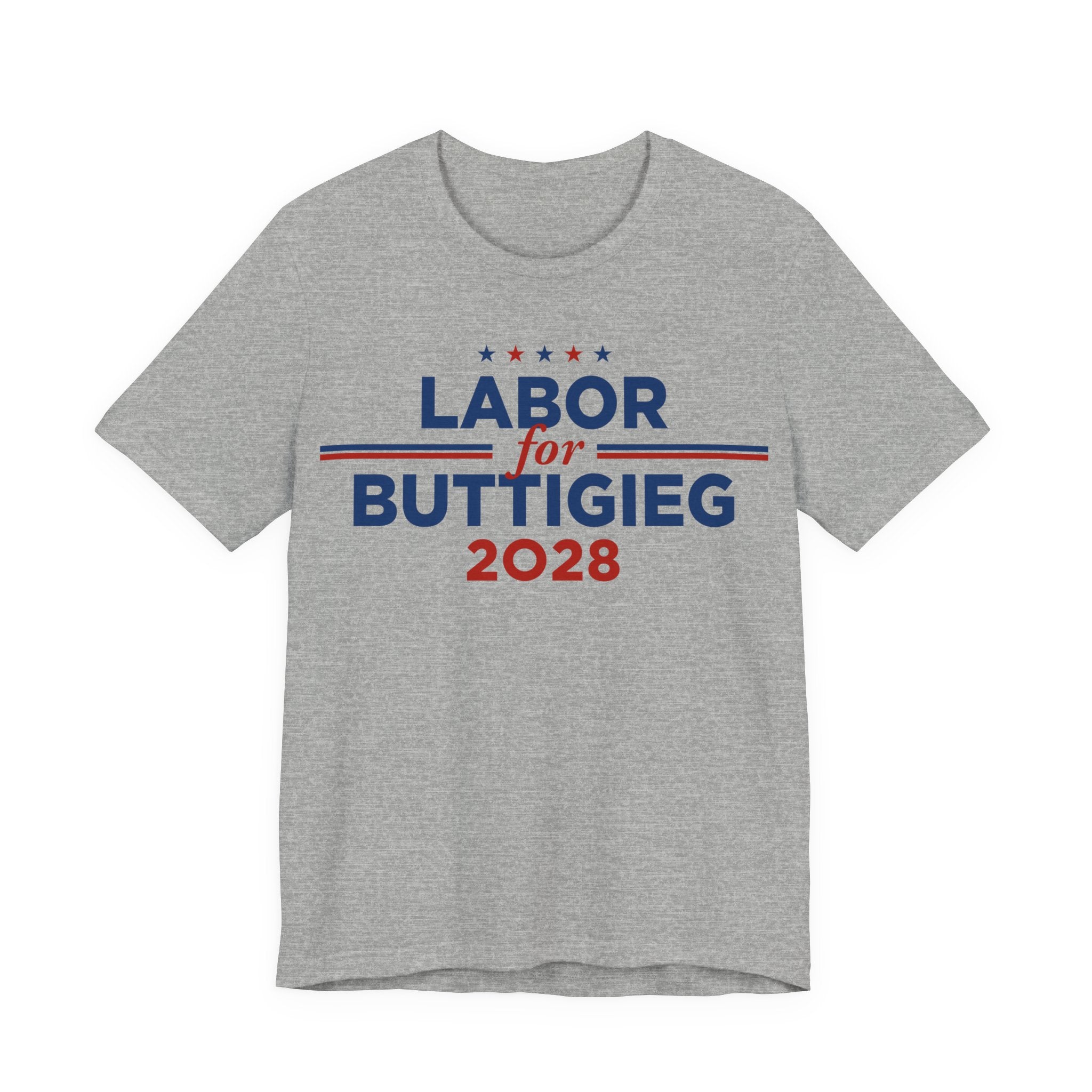 Labor for Pete Buttigieg for President Campaign T-Shirt 2028