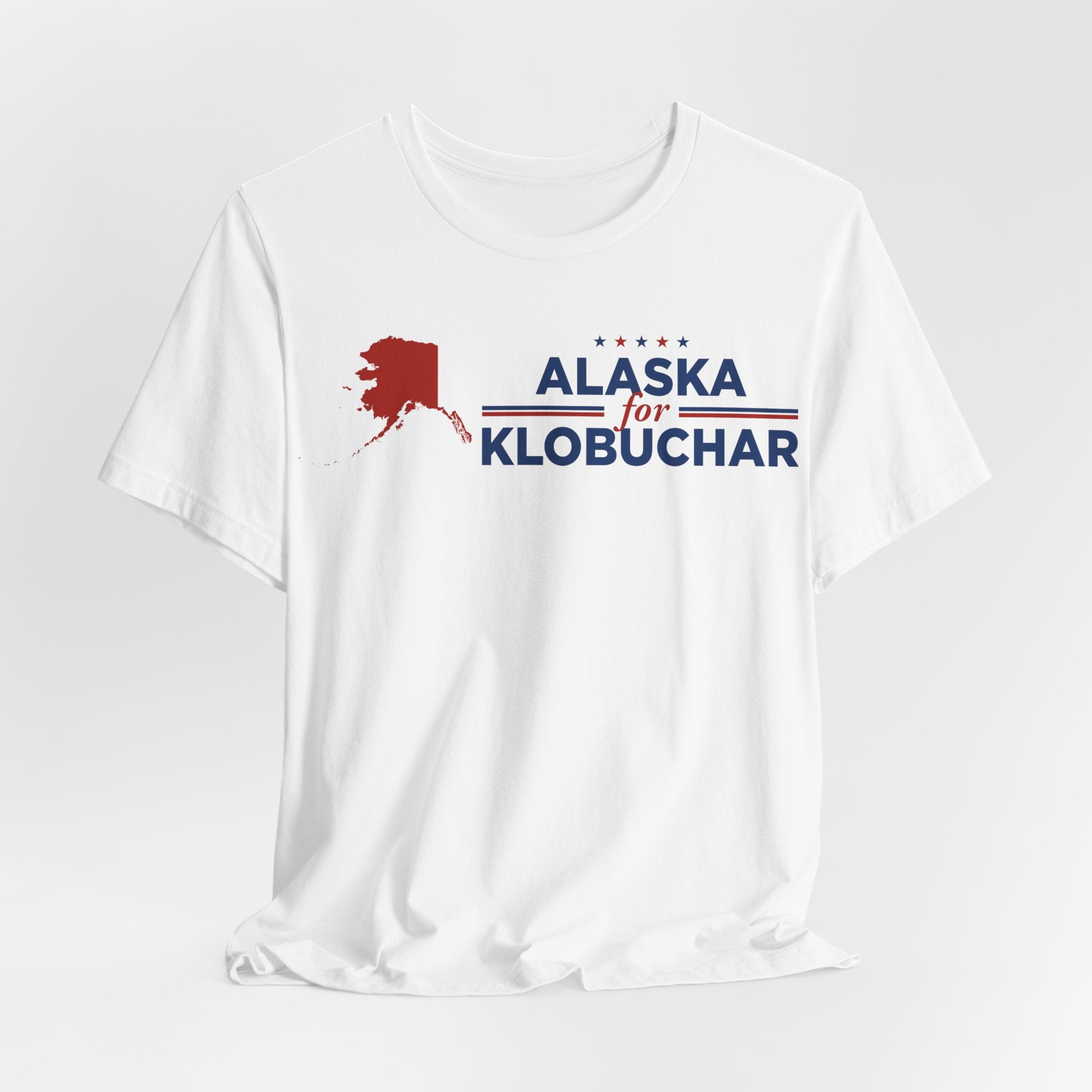 Alaska for Amy Klobuchar for President Campaign T-Shirt 2028