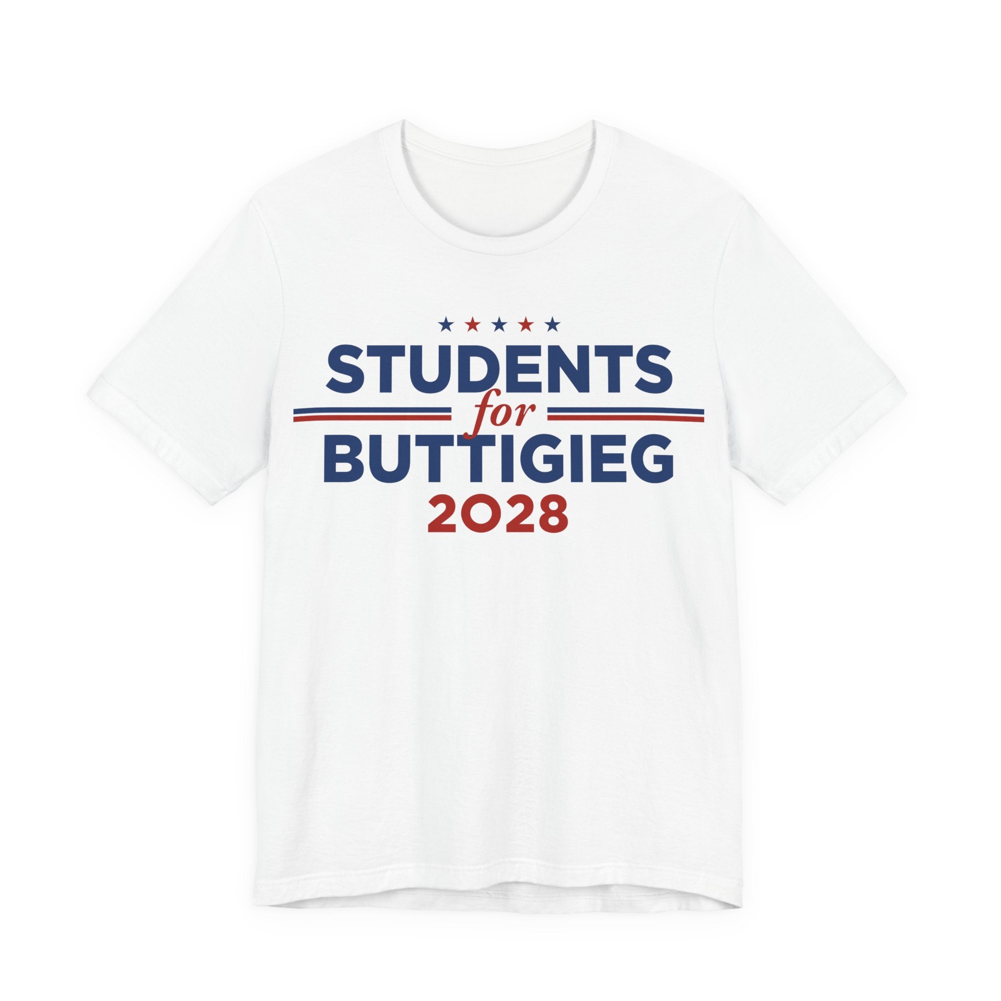 Students for Pete Buttigieg for President Campaign T-Shirt 2028