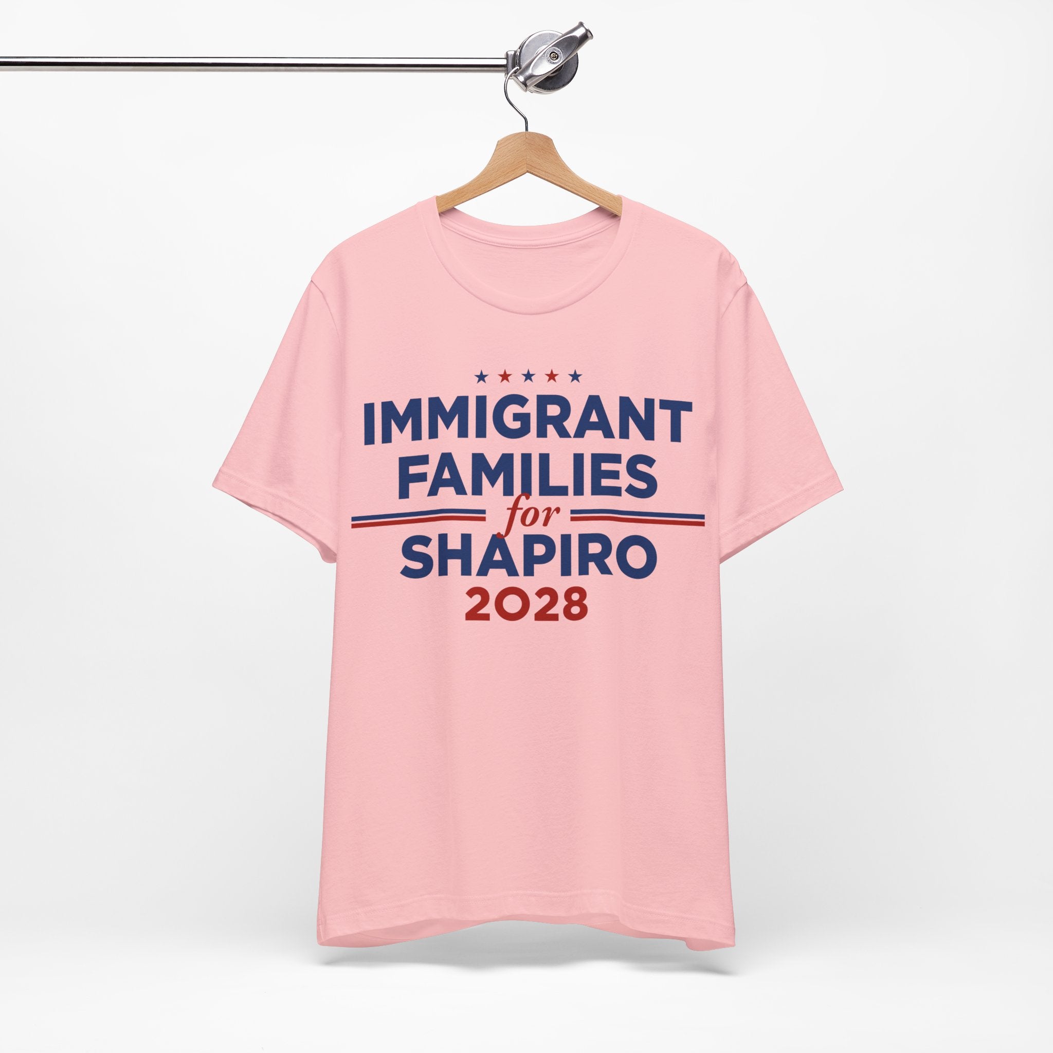 Immigrant Families for Josh Shapiro for President Campaign T-Shirt 2028