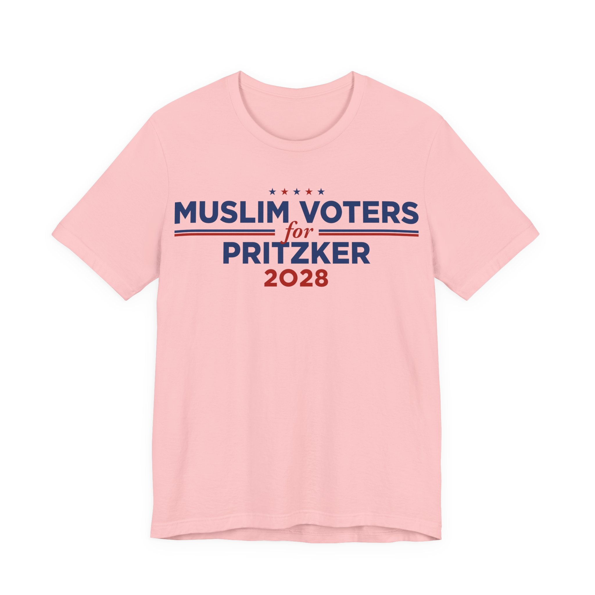 Muslim Voters for J.B. Pritzker for President Campaign T-Shirt 2028
