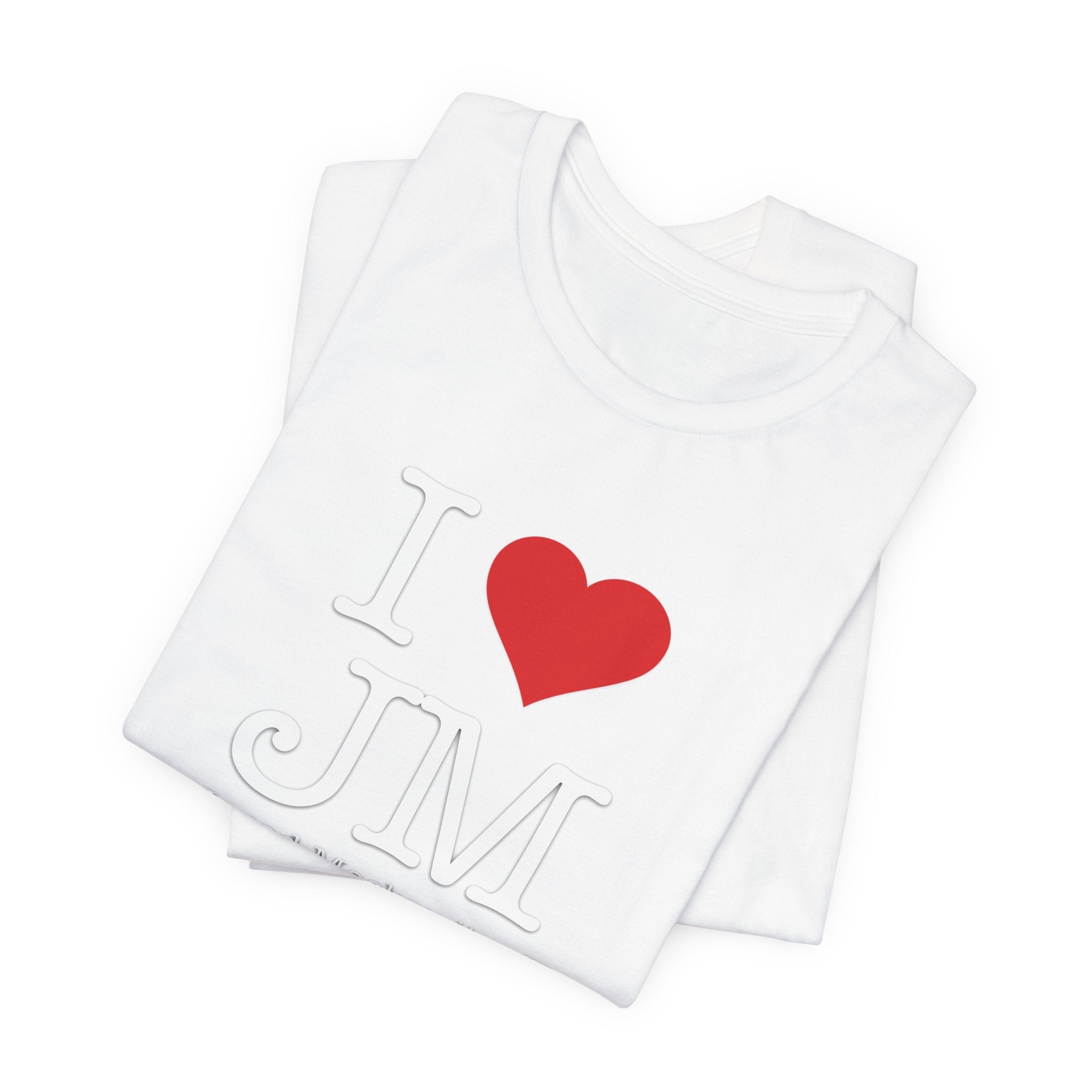 I Love Jared Moskowitz - Funny Brilliant Congressman - House of Representatives Unisex Jersey Short Sleeve T-Shirt