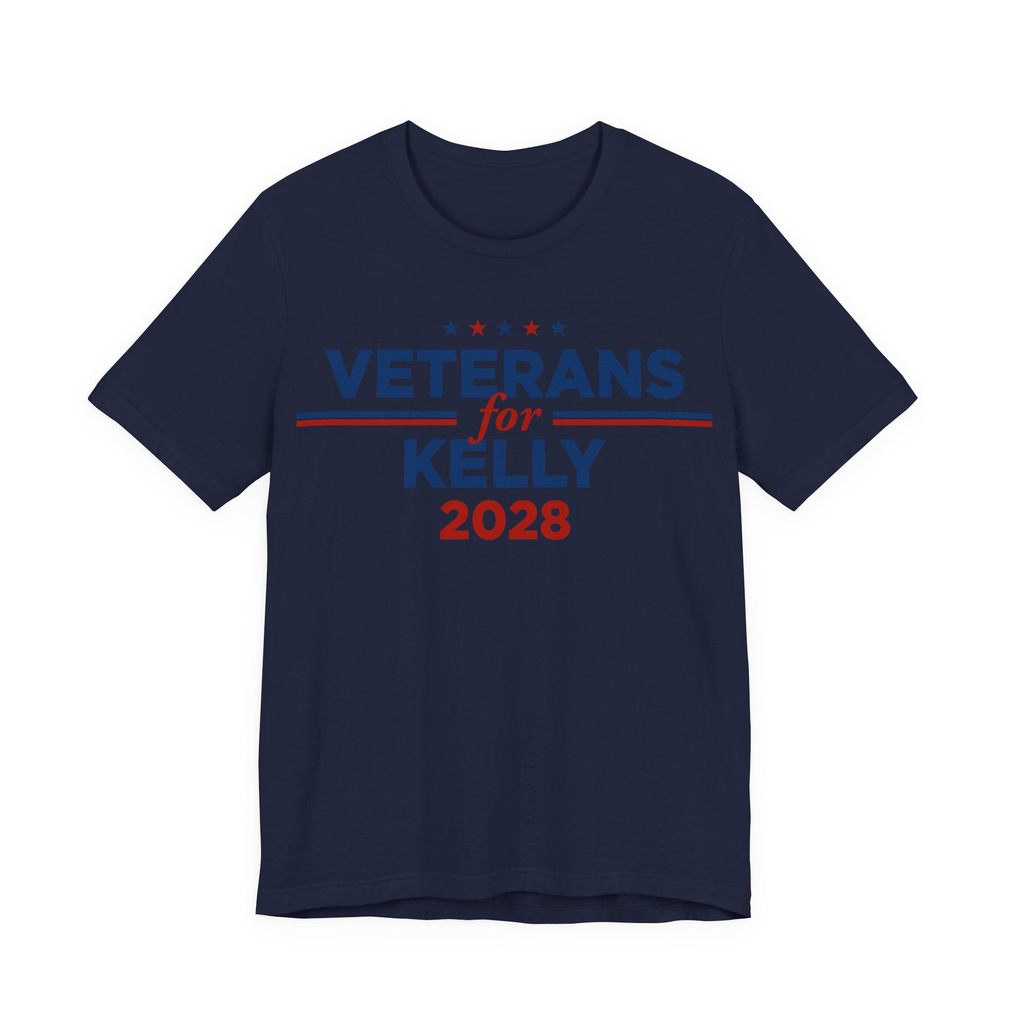 Veterans for Mark Kelly for President Campaign T-Shirt 2028