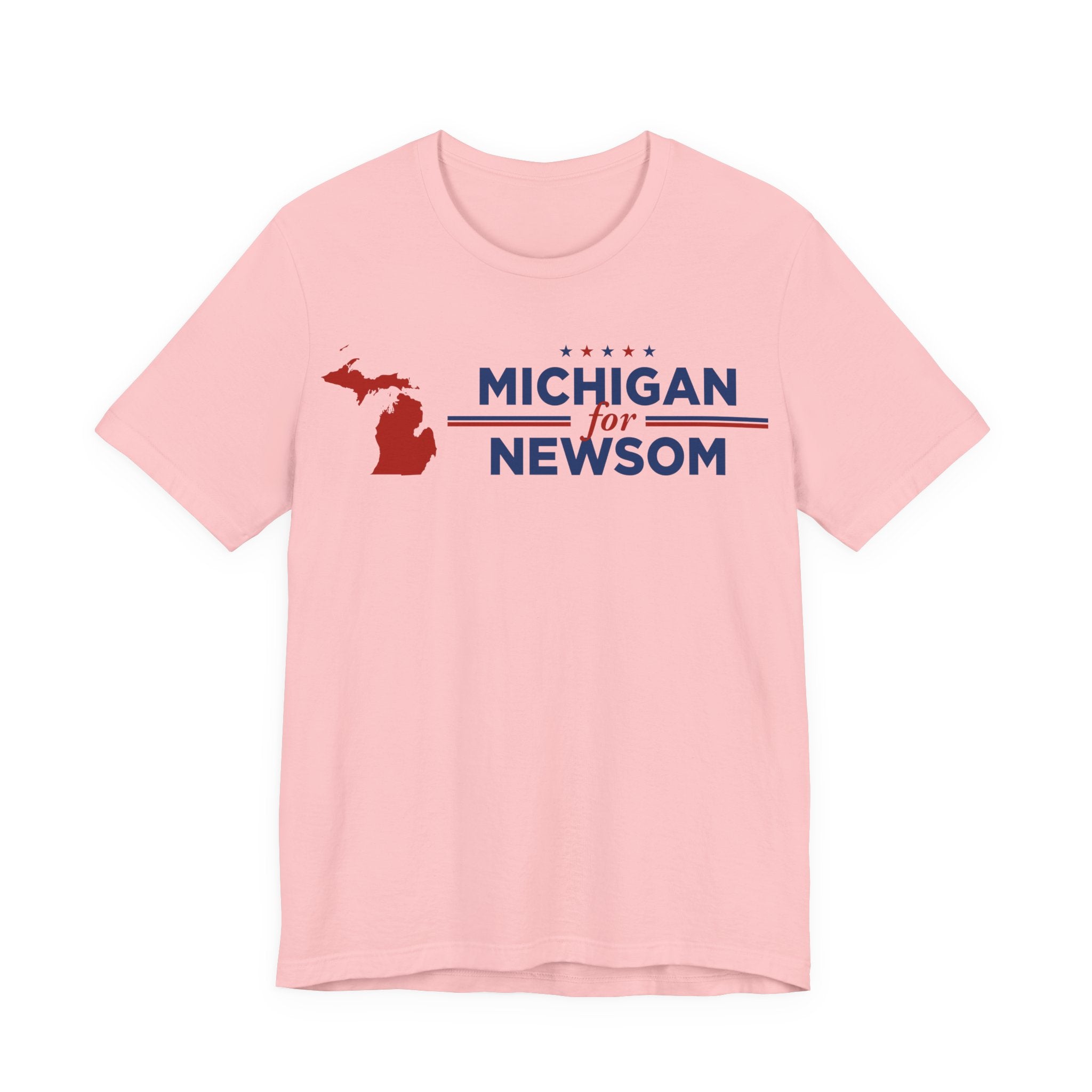 Michigan for Gavin Newsom for President Campaign T-Shirt 2028