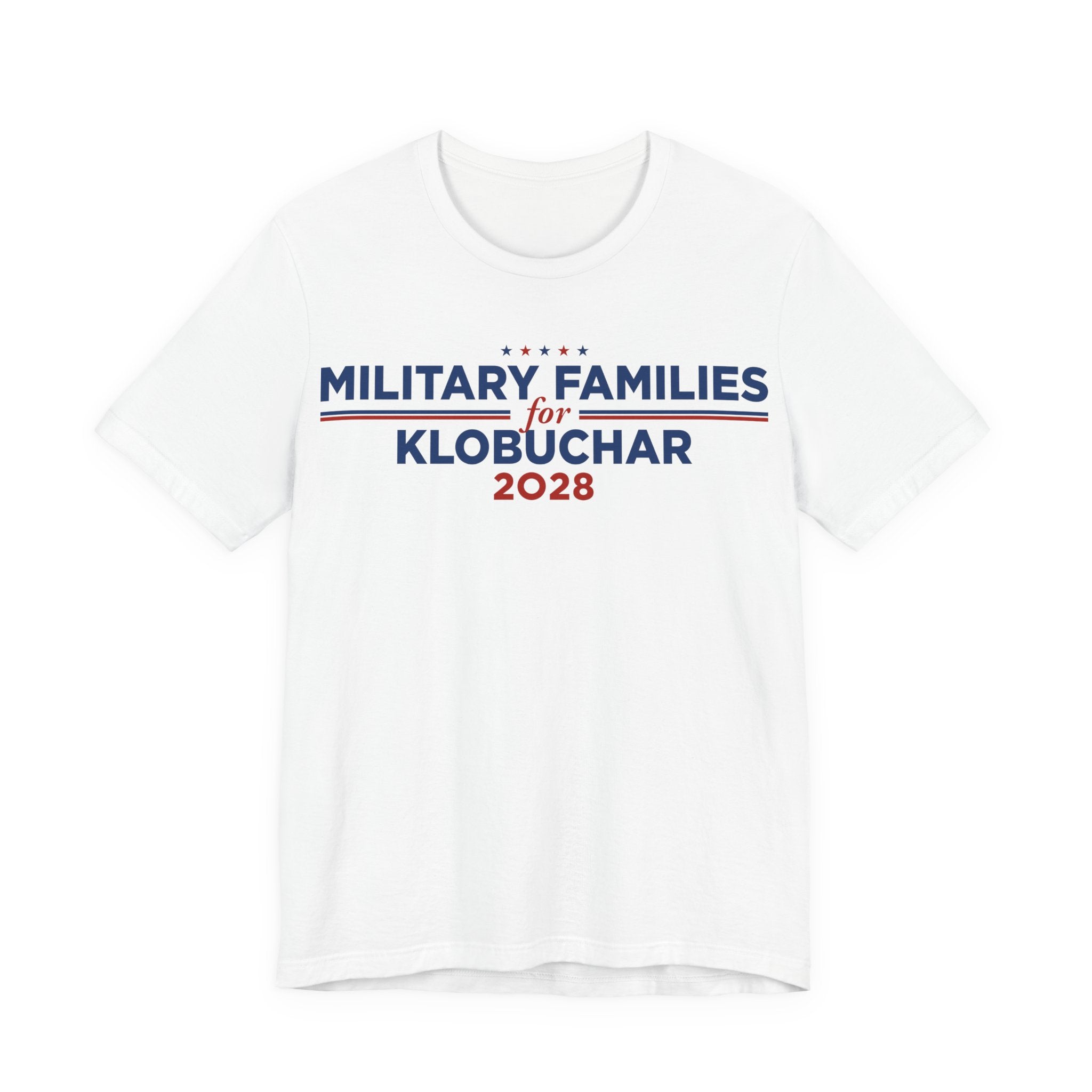 Military Families for Amy Klobuchar for President Campaign T-Shirt 2028
