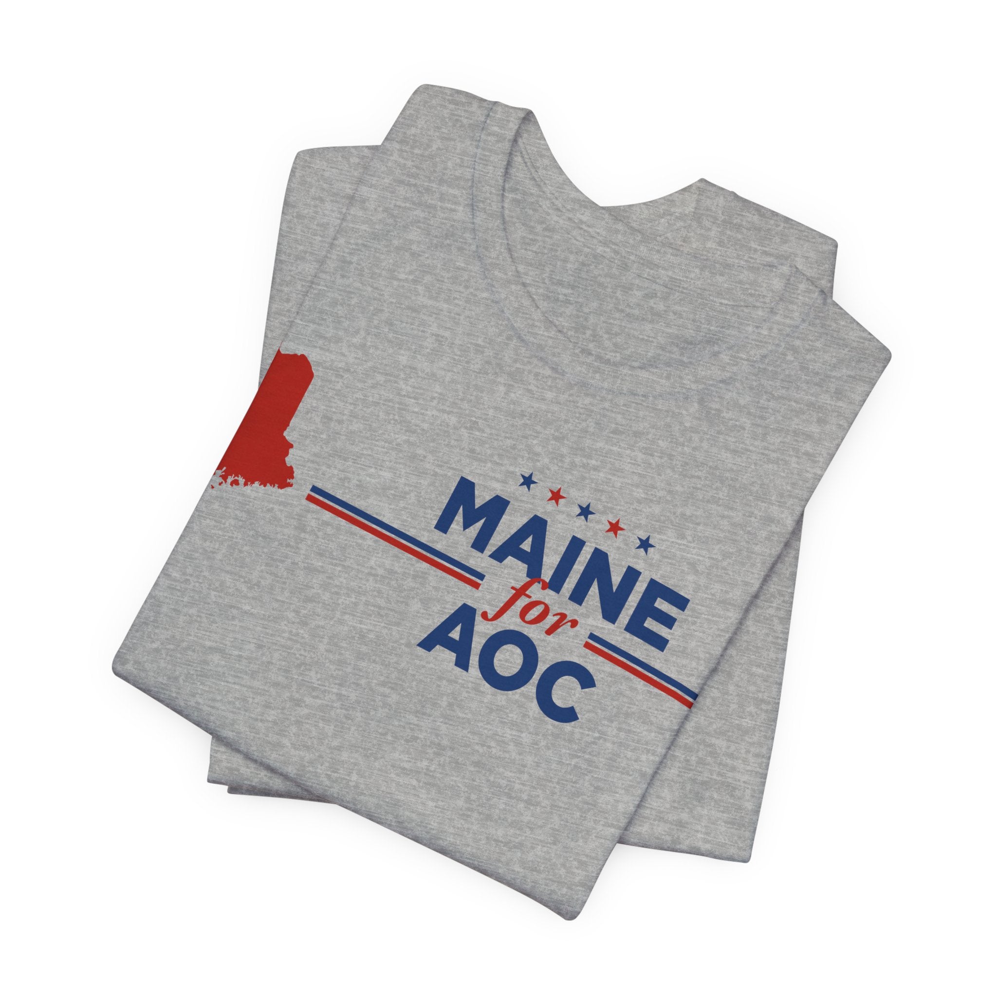 Maine for AOC for President Campaign T-Shirt 2028