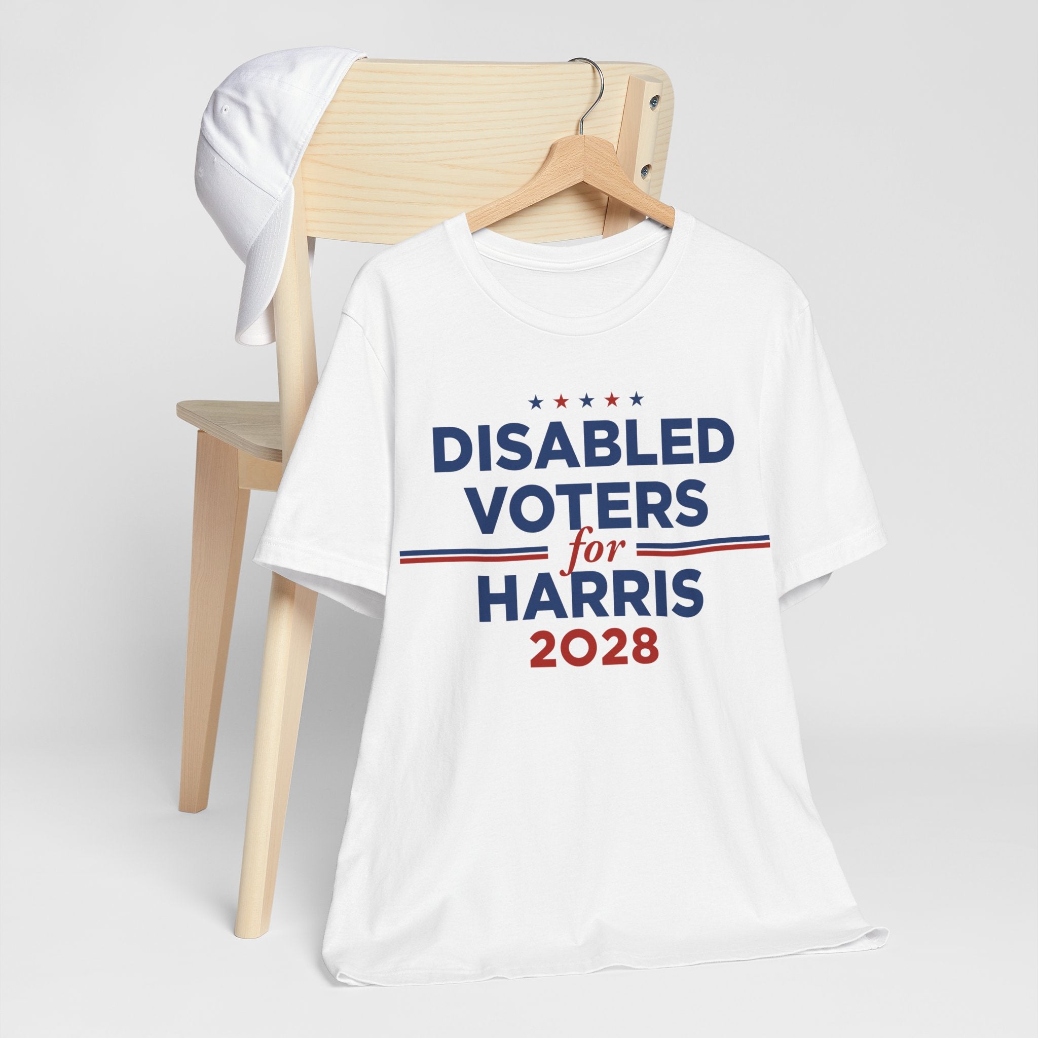 Disable Voters for Kamala Harris for President Campaign T-Shirt 2028