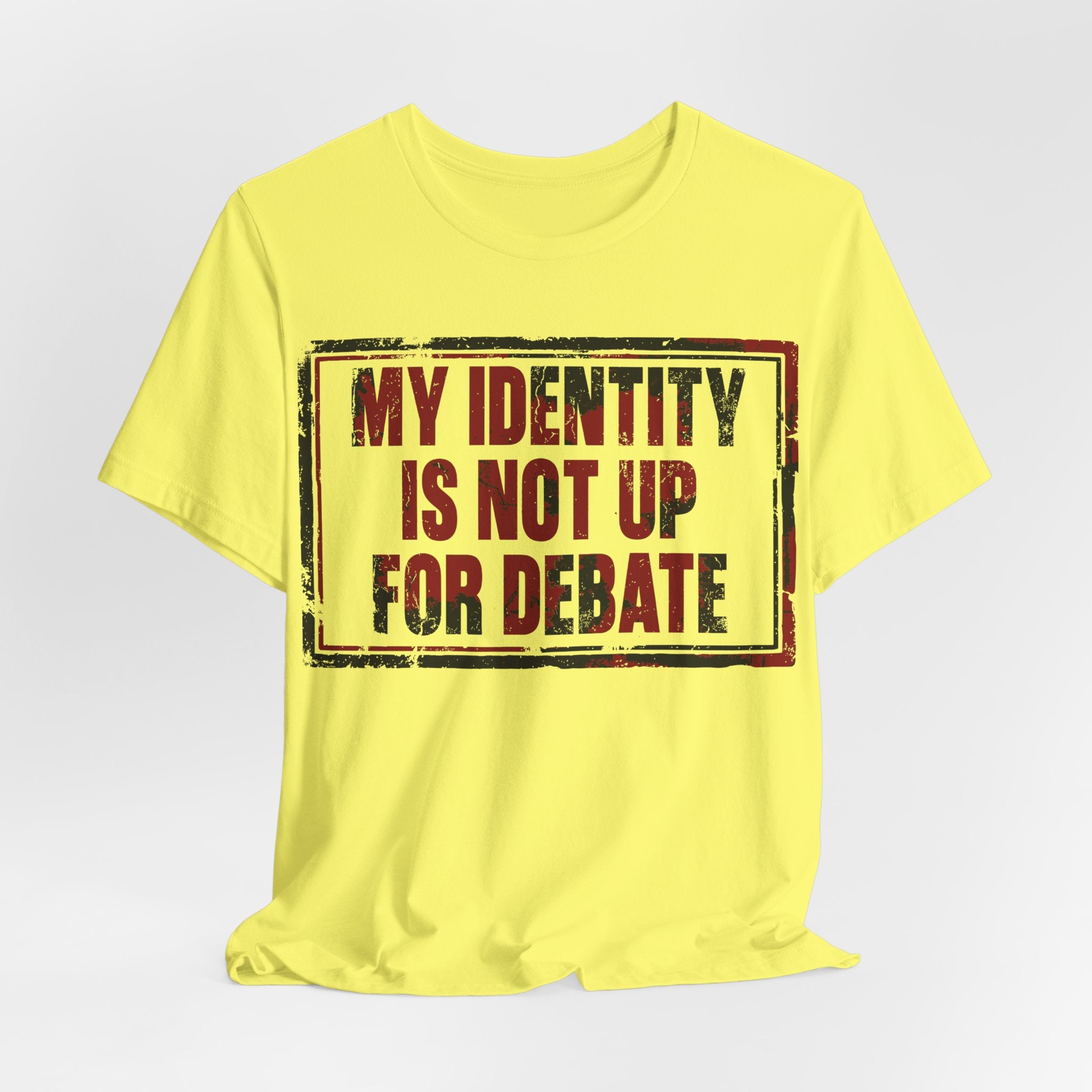 My Identity is Not Up for Debate T-Shirt