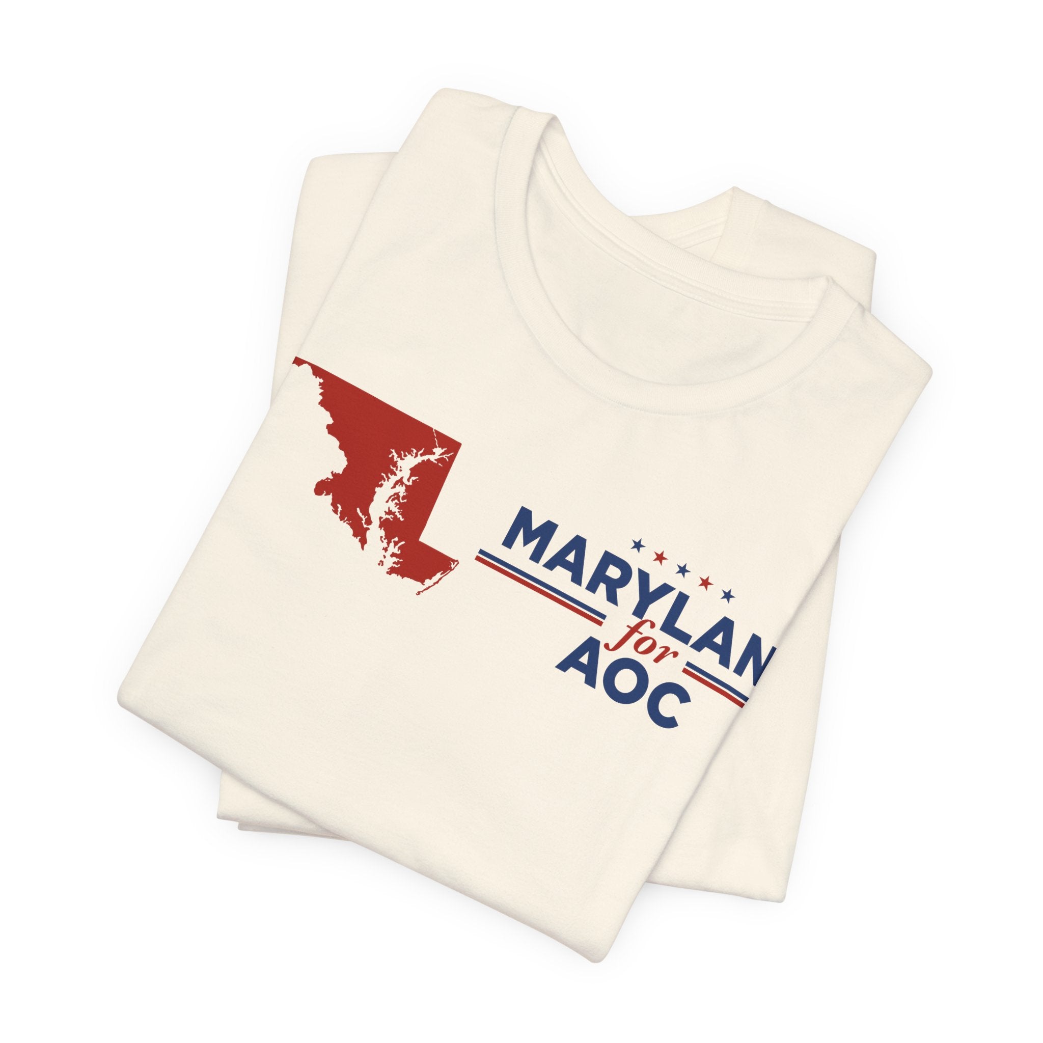 Maryland for AOC for President Campaign T-Shirt 2028
