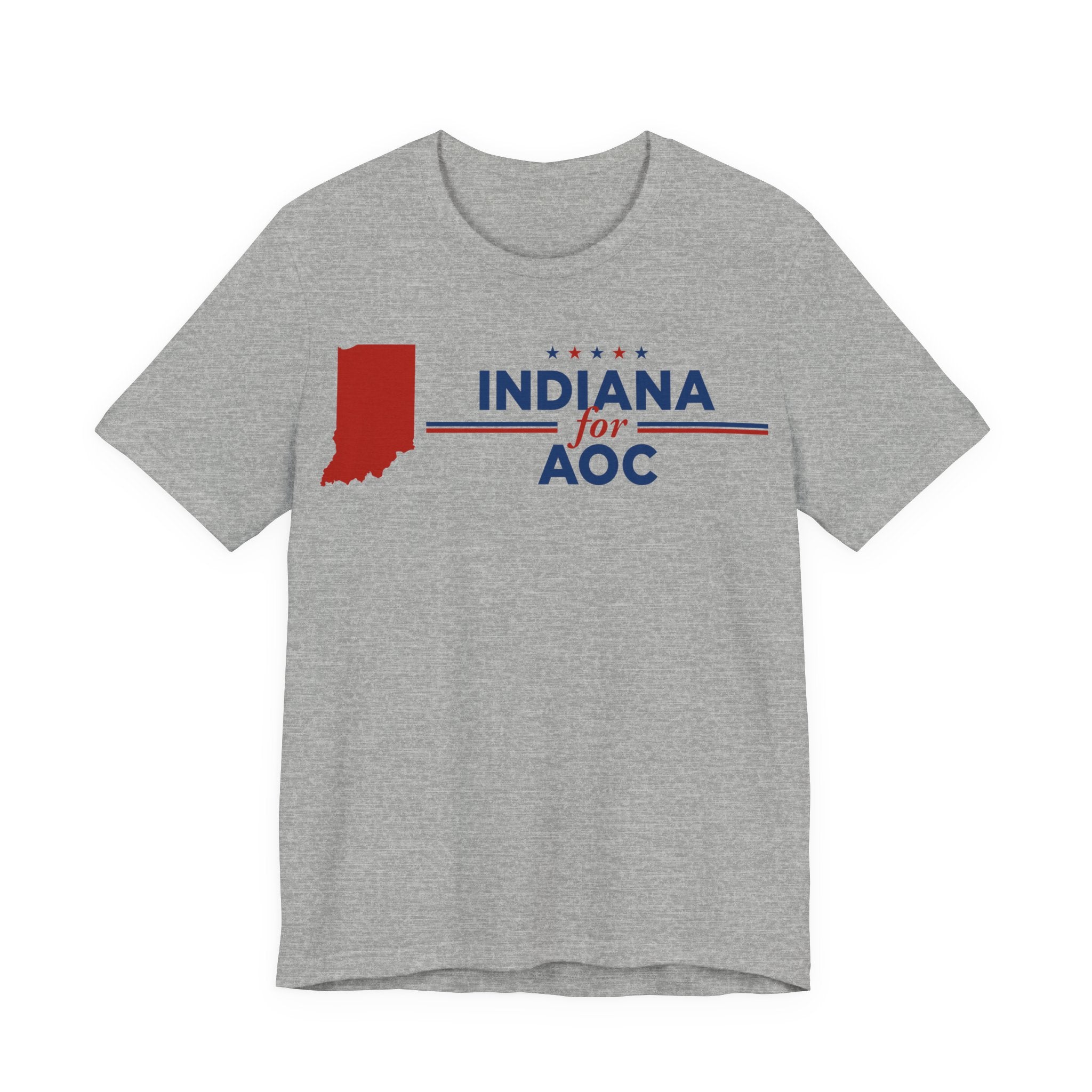 Indiana for AOC for President Campaign T-Shirt 2028