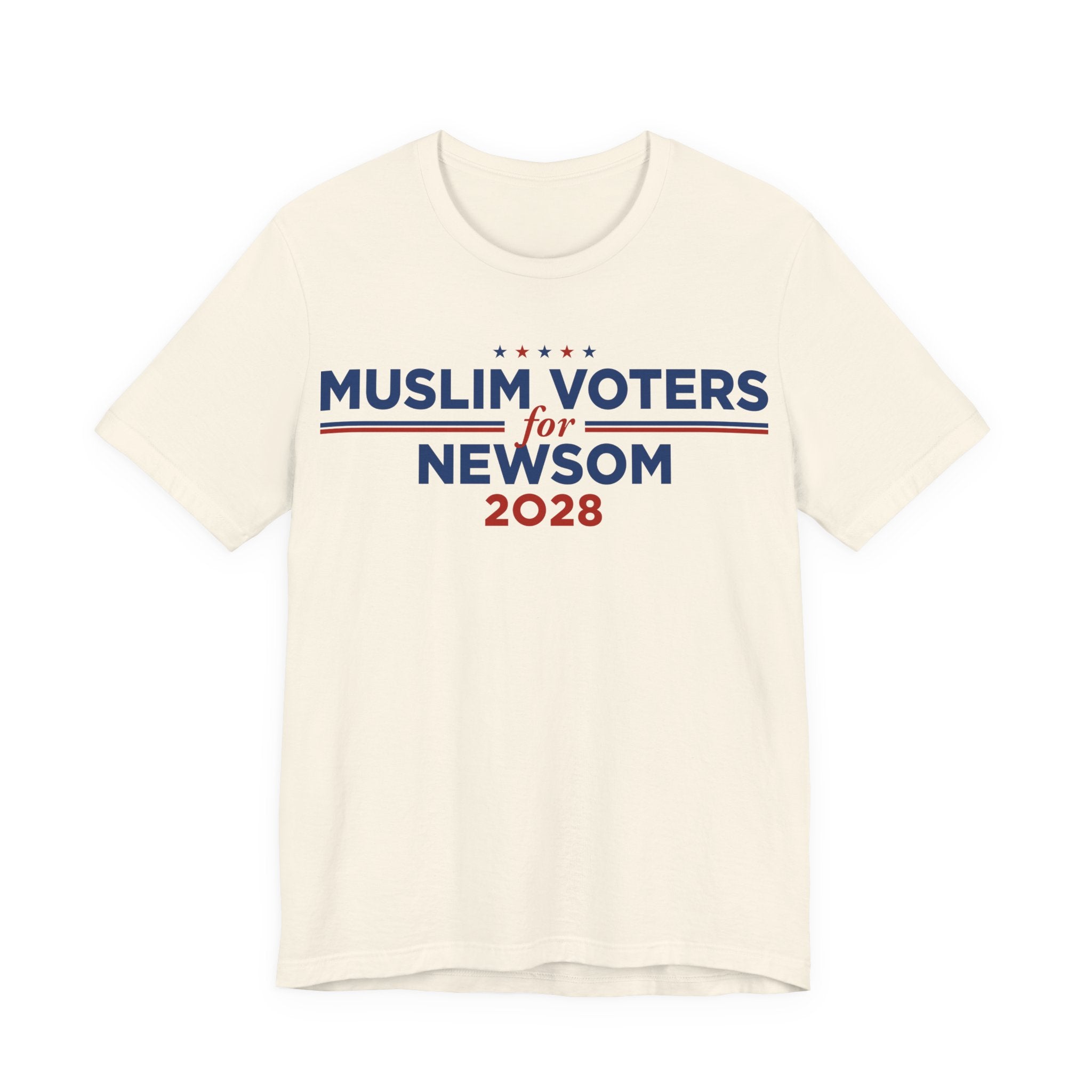 Muslim Voters for Gavin Newsom for President Campaign T-Shirt 2028