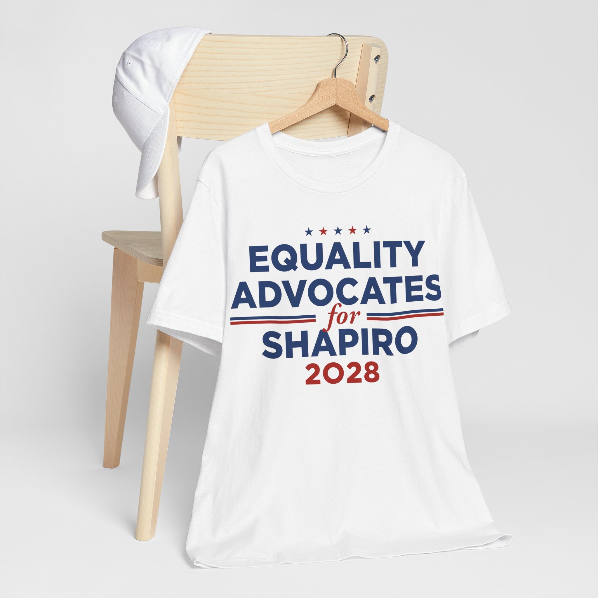 Equality Advocates for Josh Shapiro for President Campaign T-Shirt 2028