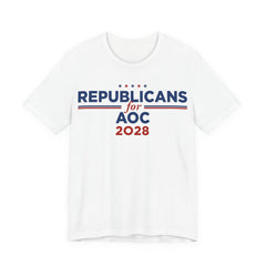 Republicans for AOC Campaign T-Shirt for President 2028