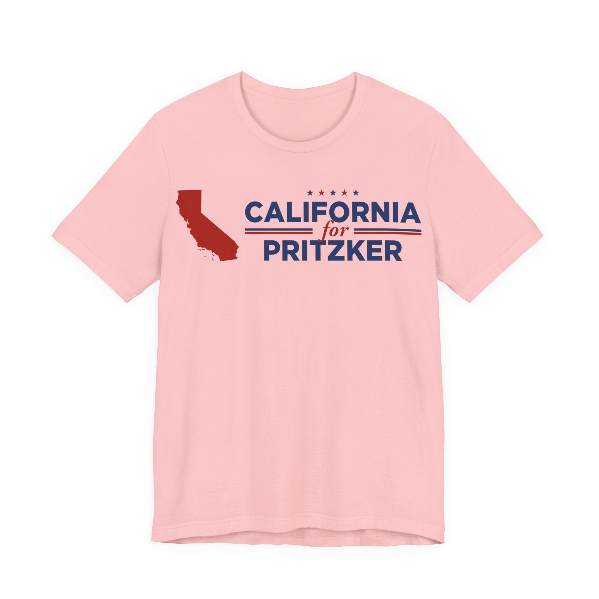 California for J.B. Pritzker for President Campaign T-Shirt 2028