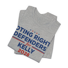 Voting Rights Defenders for Mark Kelly for President Campaign T-Shirt 2028