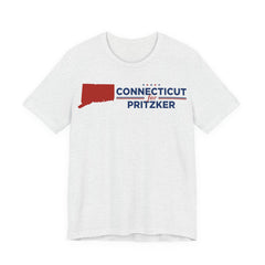 Connecticut for J.B. Pritzker for President Campaign T-Shirt 2028