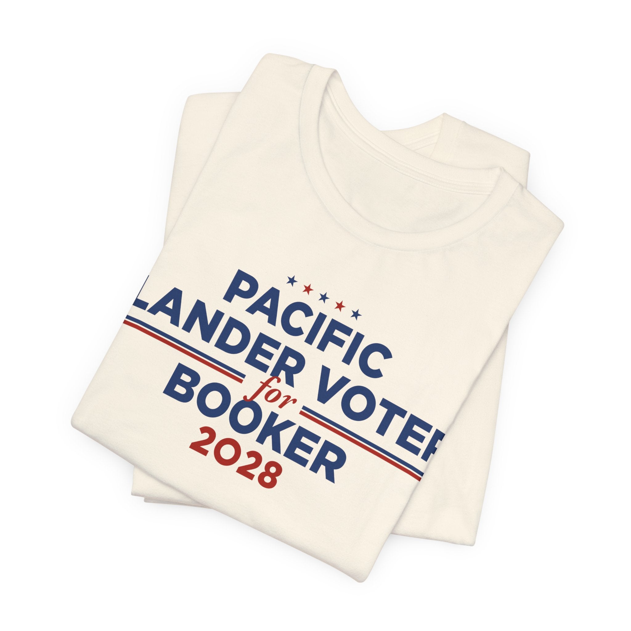 Pacific Islander Voters for Cory Booker for President Campaign T-Shirt 2028