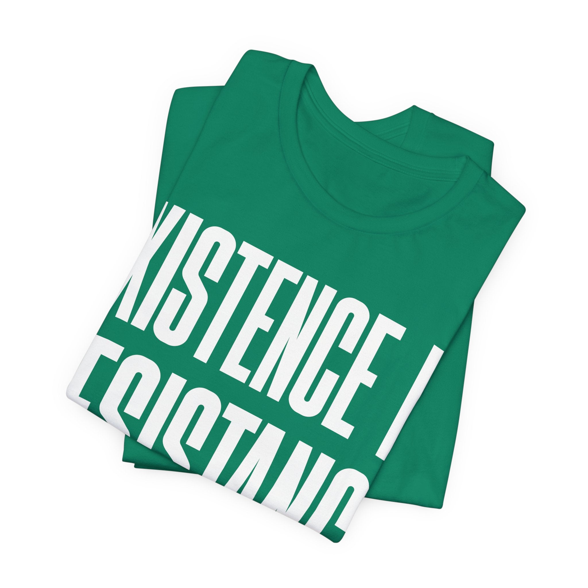 Existence Is Resistance T-Shirt | Activist Protest Tee | LGBTQ+ Pride & Solidarity Graphic Shirt