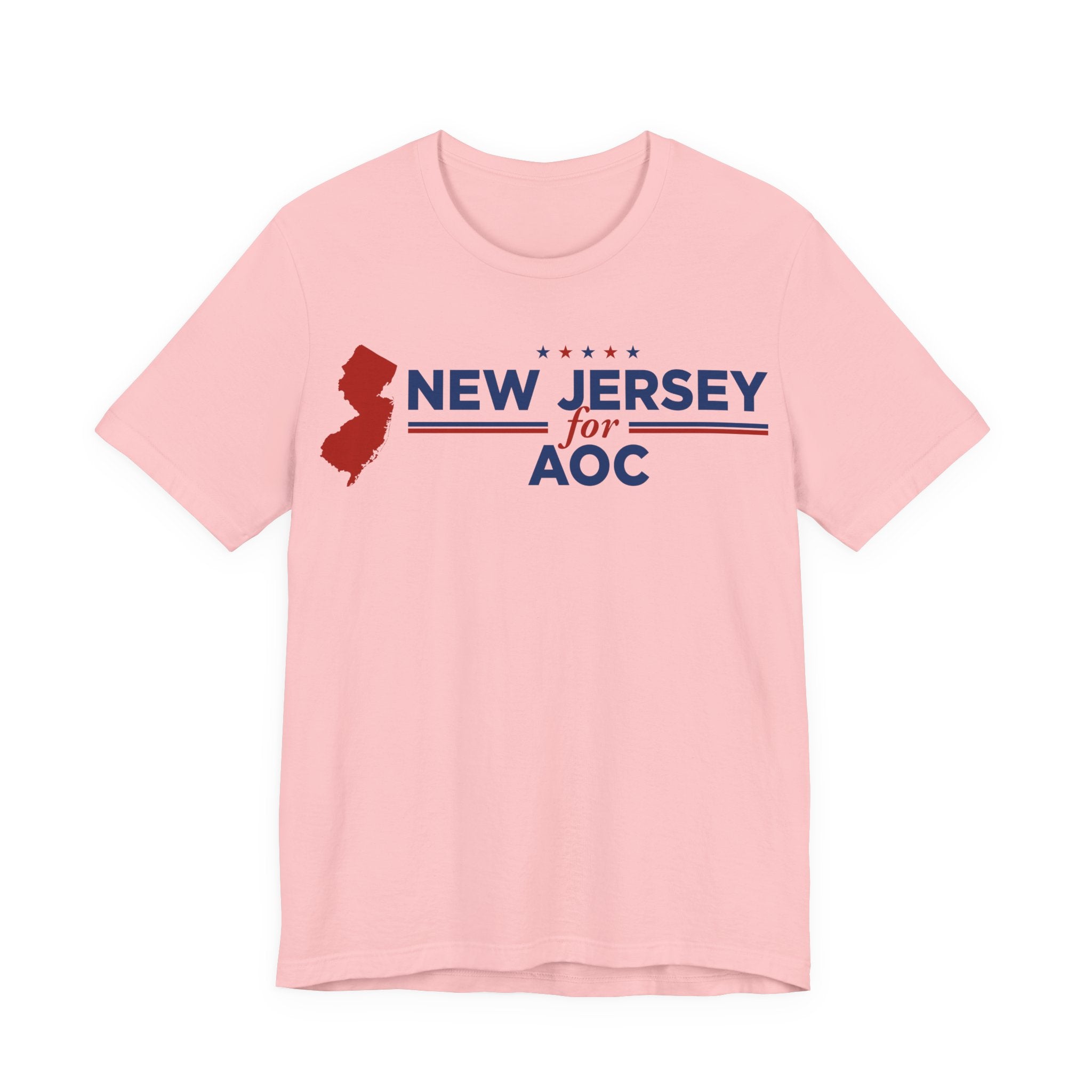 New Jersey for AOC for President Campaign T-Shirt 2028