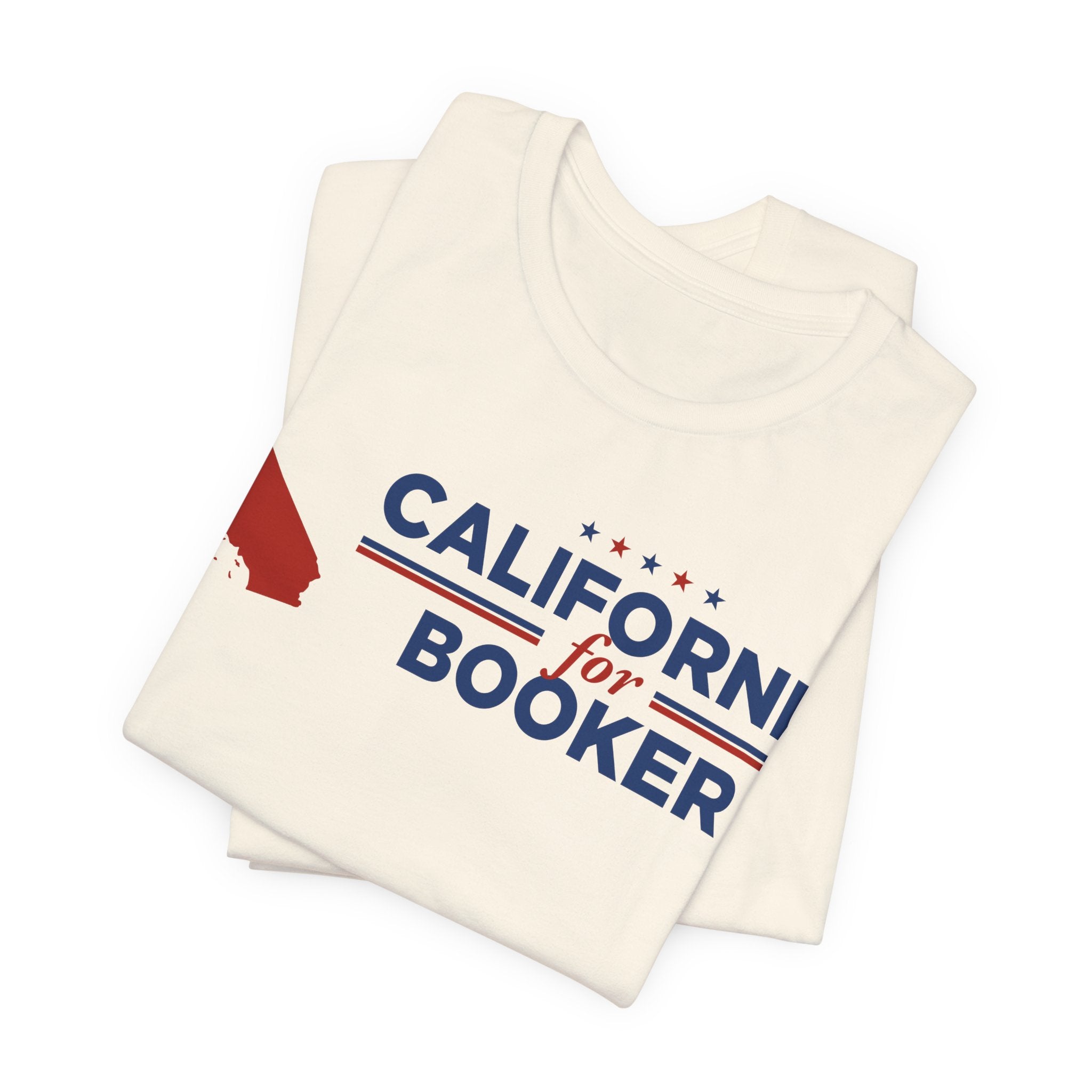 California for Cory Booker for President Campaign T-Shirt 2028