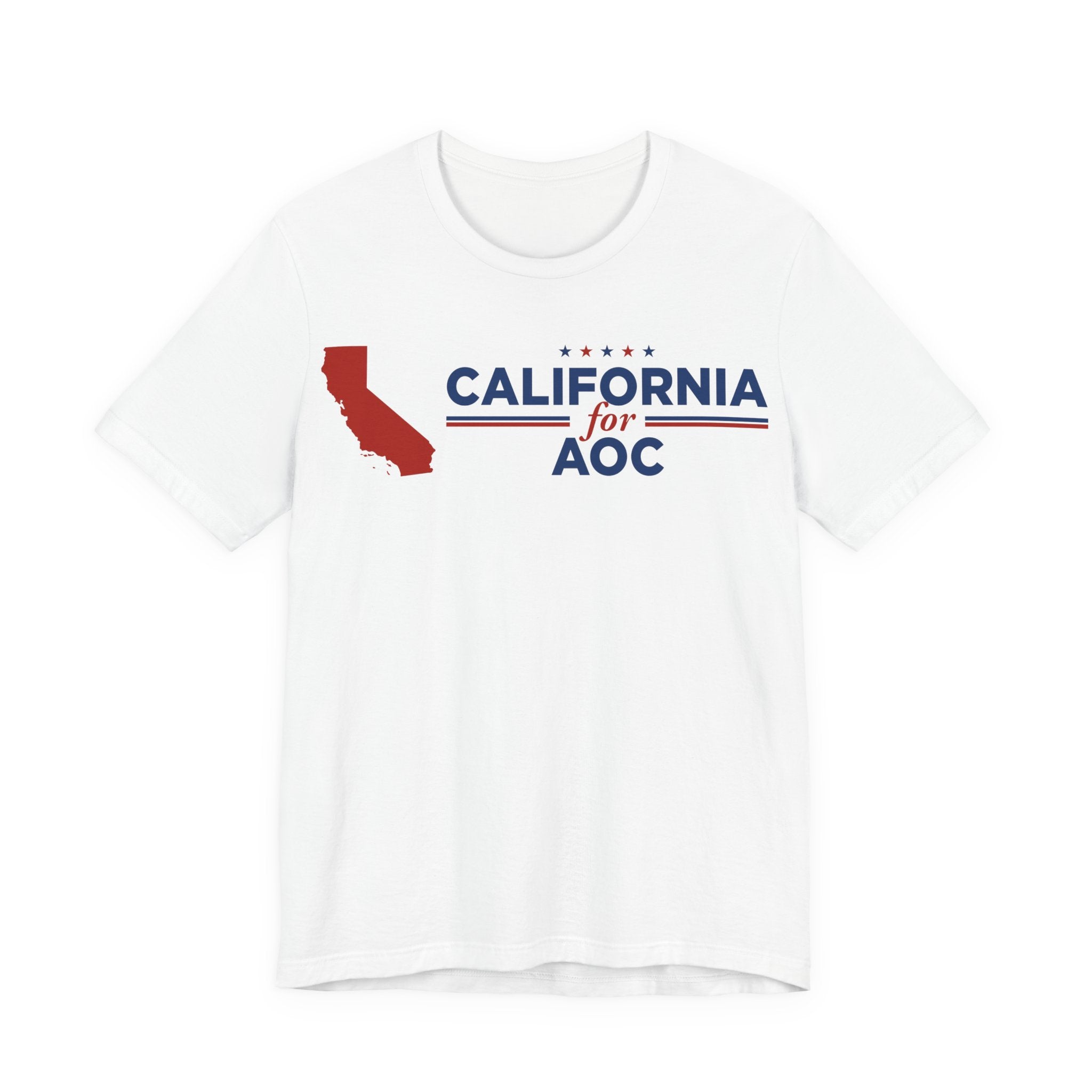 California for AOC for President Campaign T-Shirt 2028