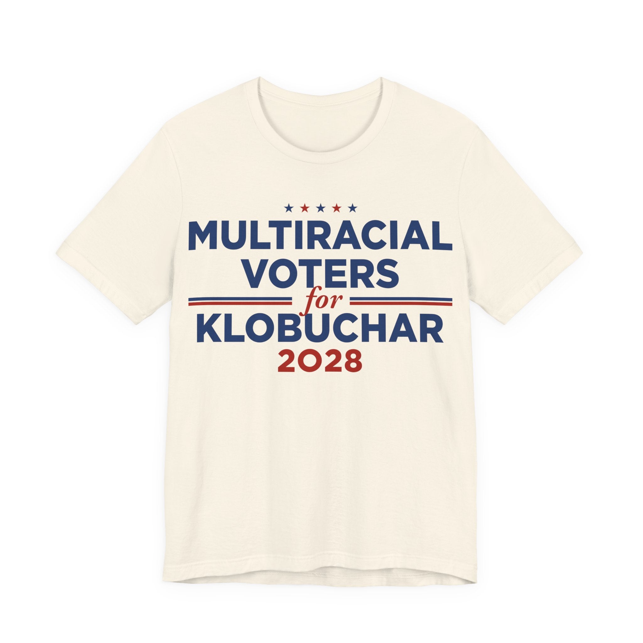 Multiracial Voters for Amy Klobuchar for President Campaign T-Shirt 2028