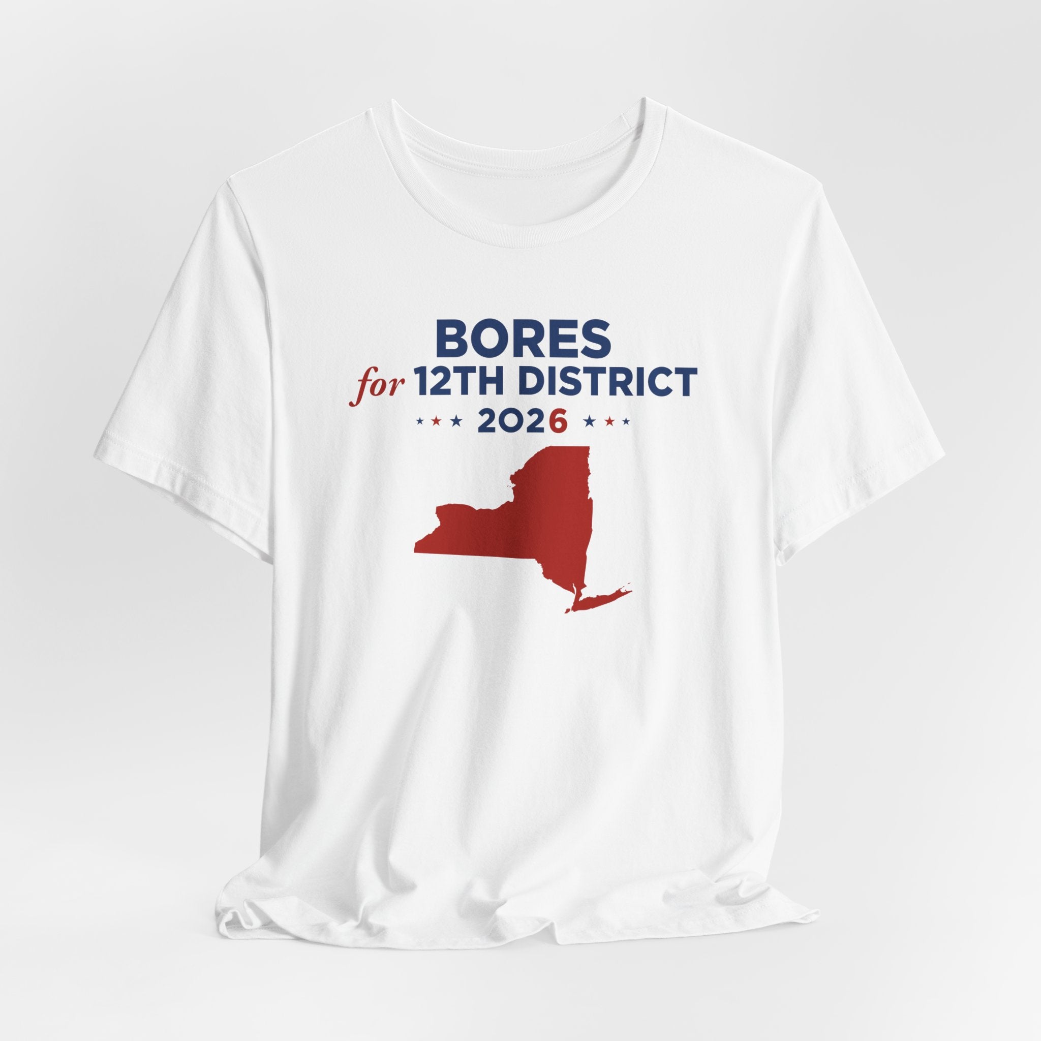 Alex Bores for New York U.S. House District 12 Campaign T-Shirt 2026