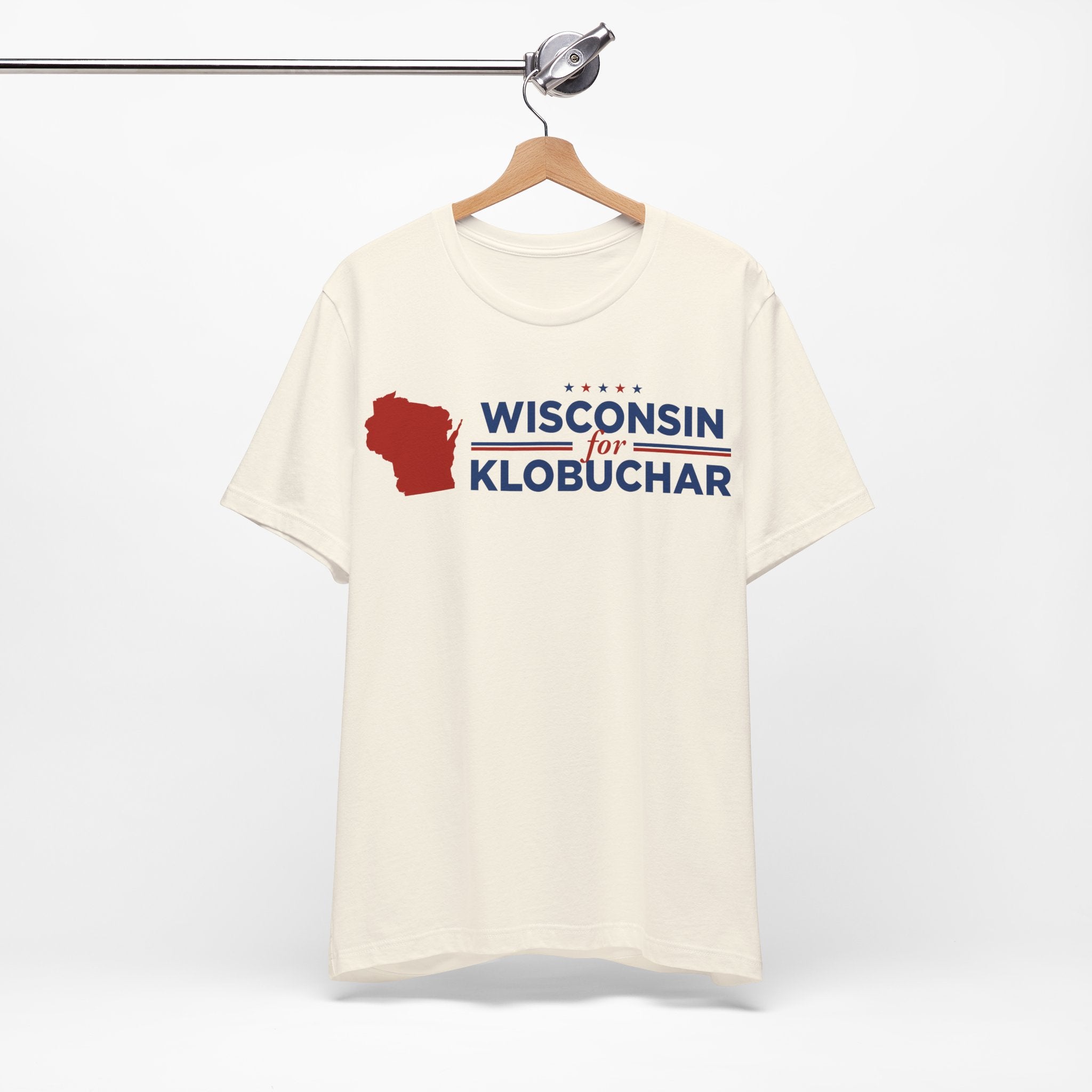 Wisconsin for Amy Klobuchar for President Campaign T-Shirt 2028