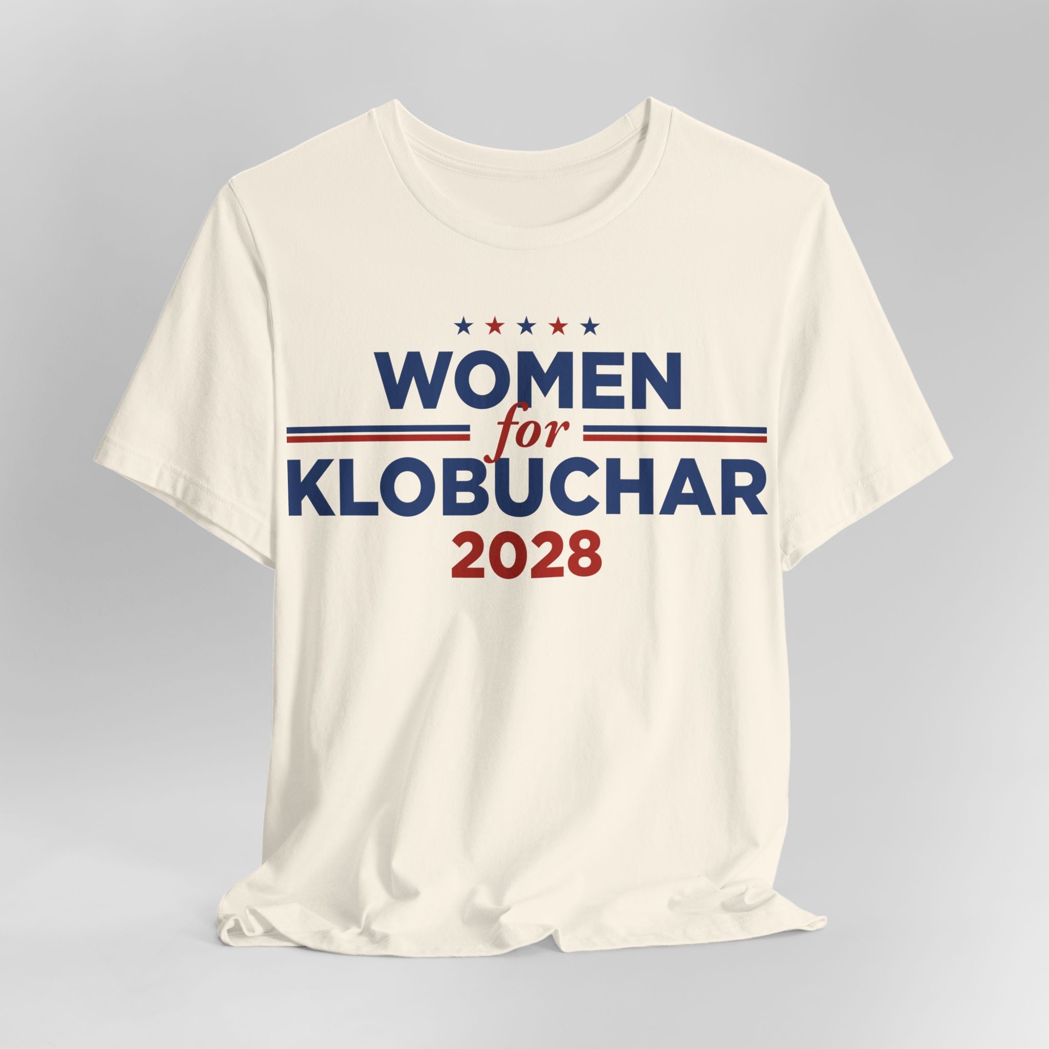 Women for Amy Klobuchar for President Campaign T-Shirt 2028