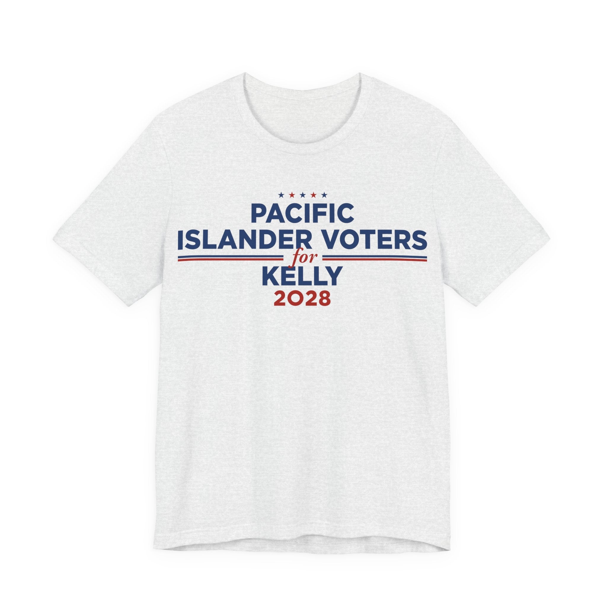 Pacific Islander Voters for Mark Kelly for President Campaign T-Shirt 2028