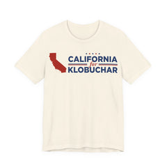 California for Amy Klobuchar for President Campaign T-Shirt 2028