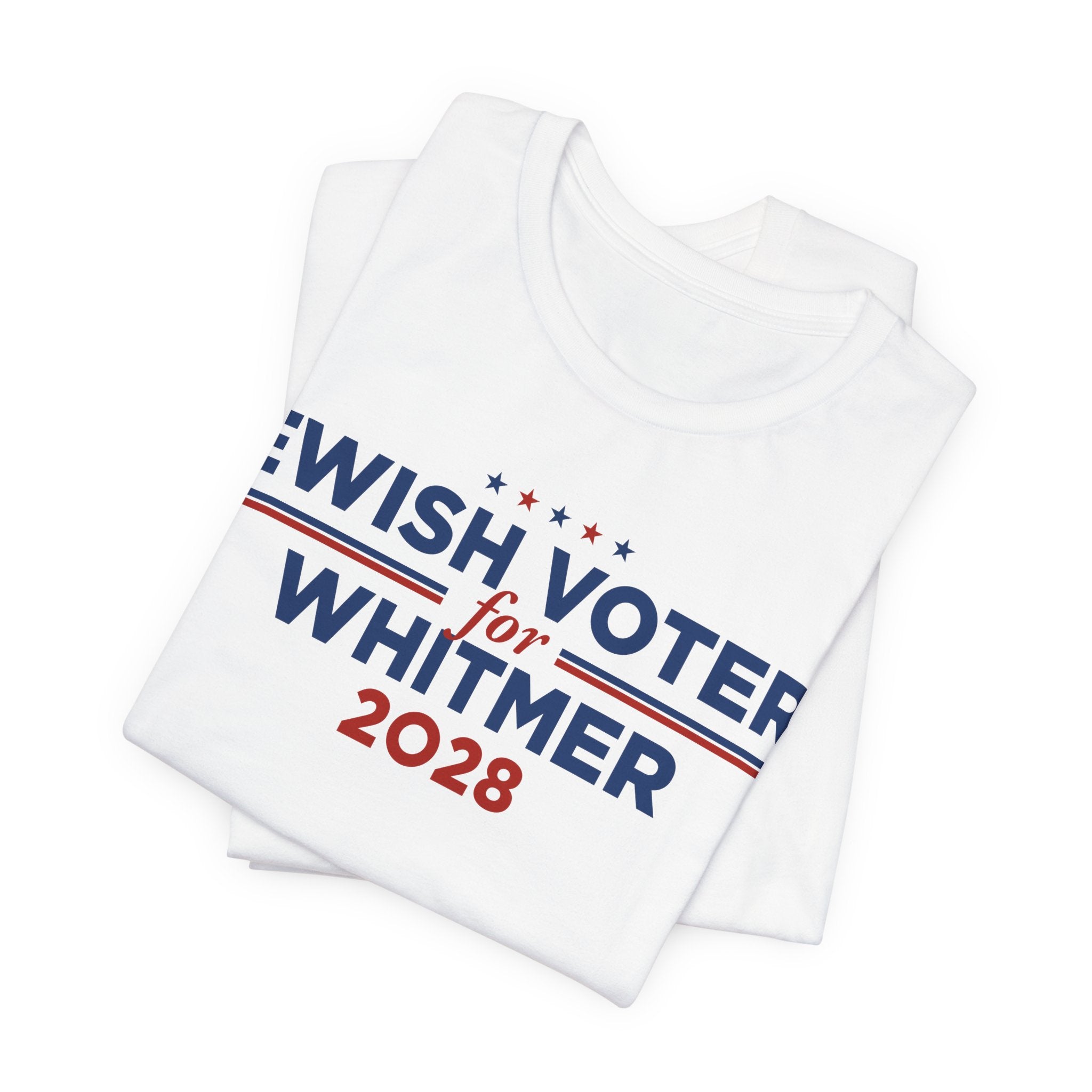 Jewish Voters for Gretchen Whitmer for President Campaign T-Shirt 2028