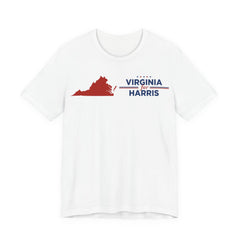 Virginia for Kamala Harris for President Campaign T-Shirt 2028