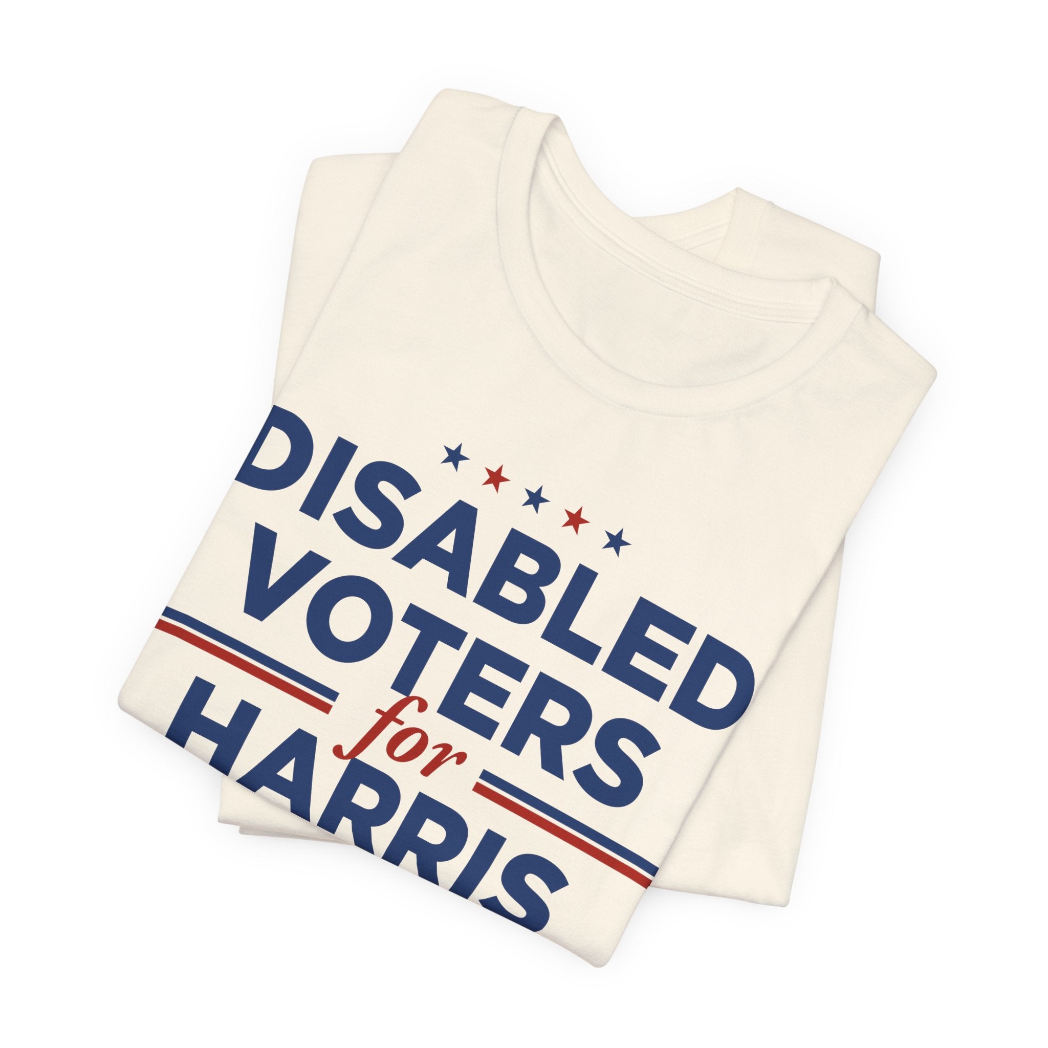 Disable Voters for Kamala Harris for President Campaign T-Shirt 2028