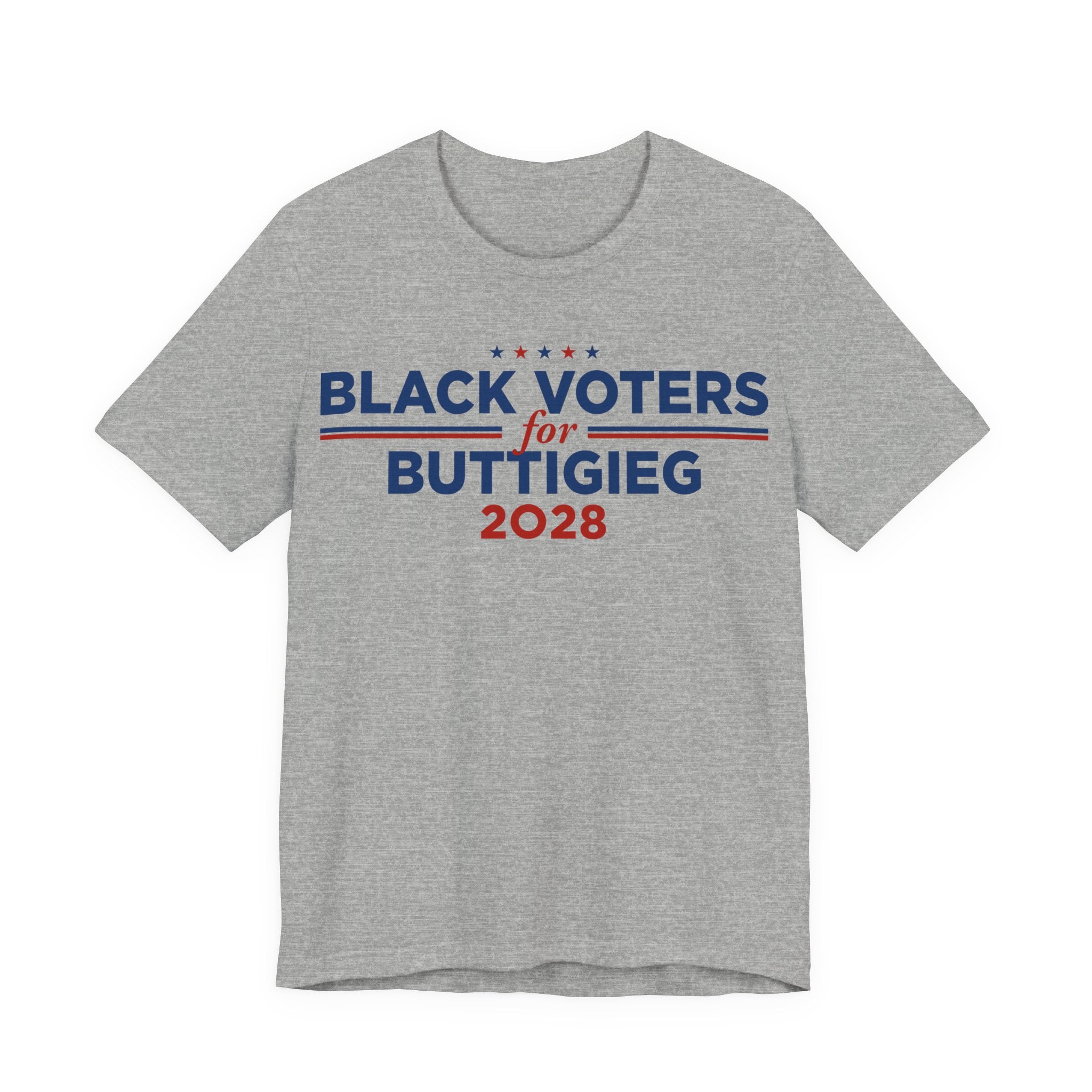 Black Voters for Pete Buttigieg Campaign T-Shirt for President 2028